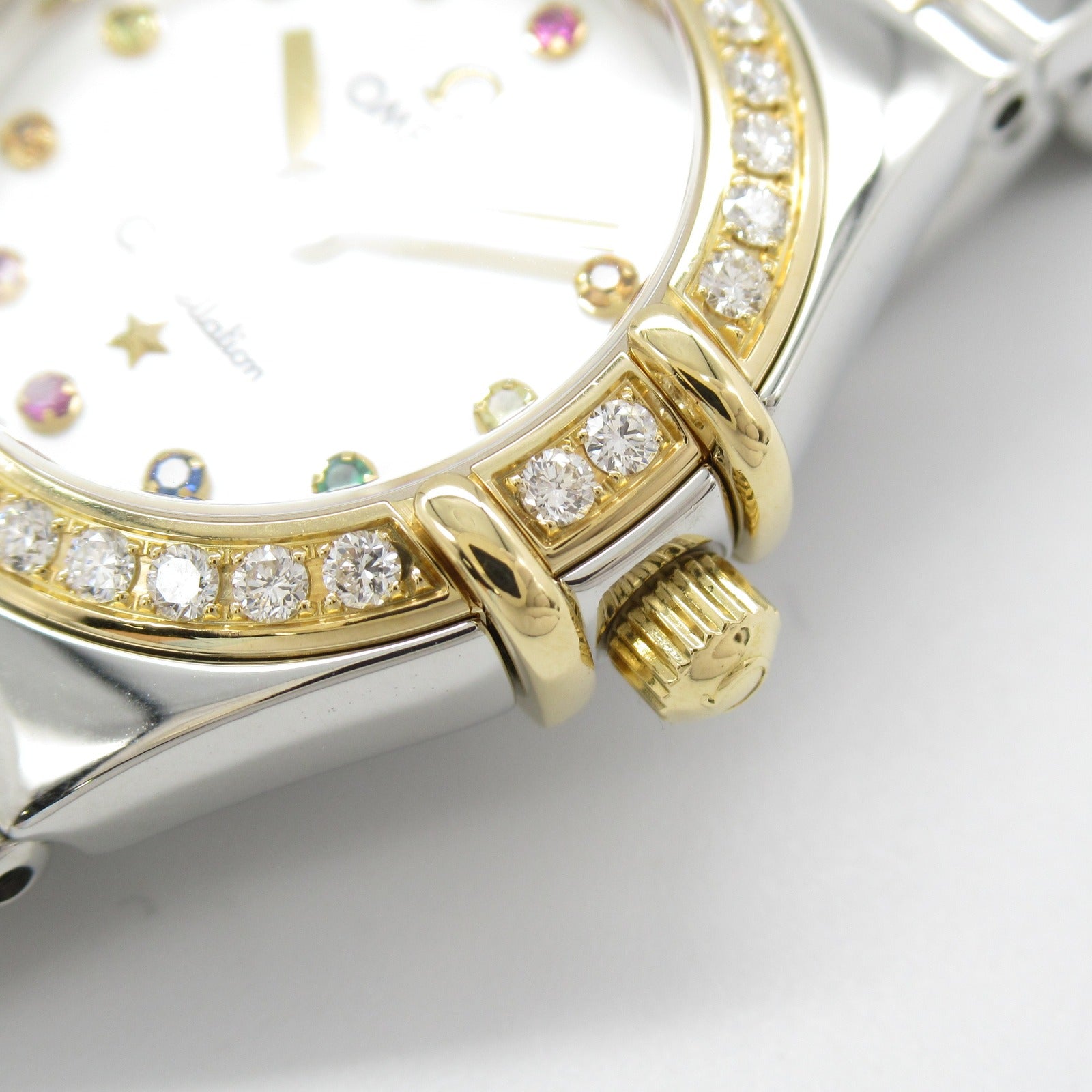 Omega Constellation Iris Diamond Bezel Watch 1365.79