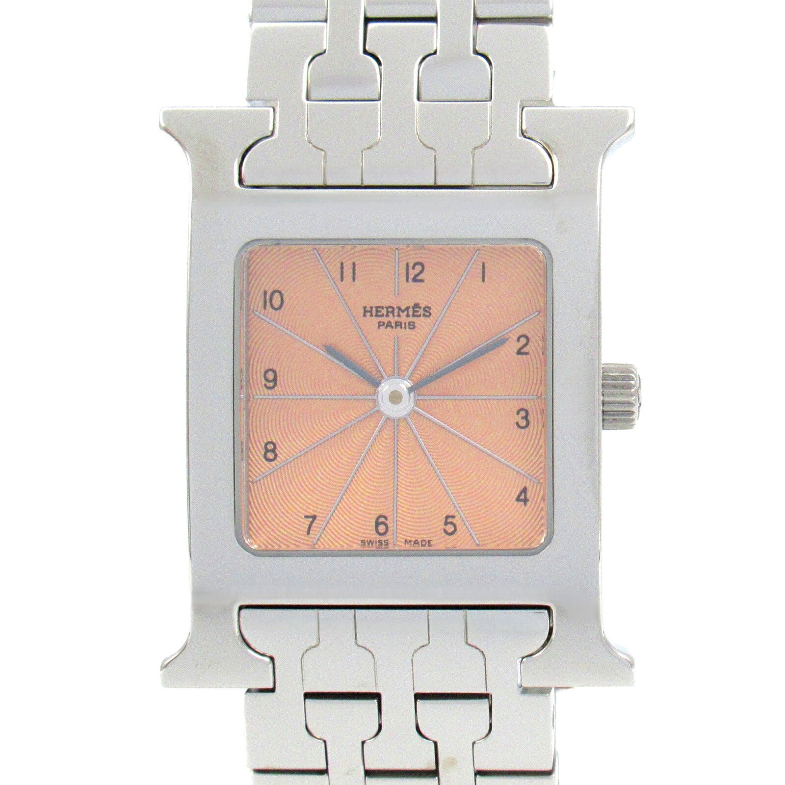 Hermes H Watch Stainless Steel Quartz Watch