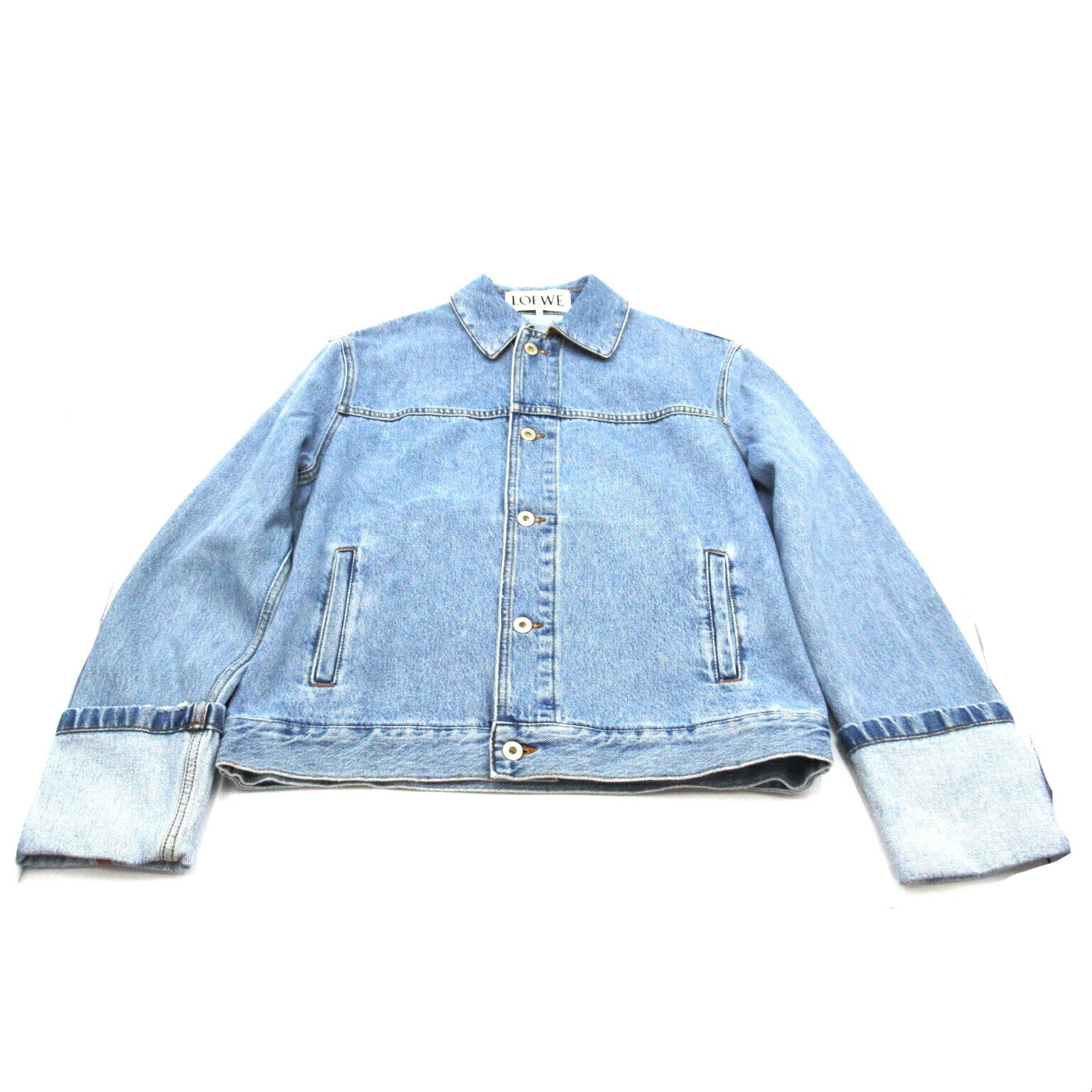 Loewe Denim Jacket Blue Unisex