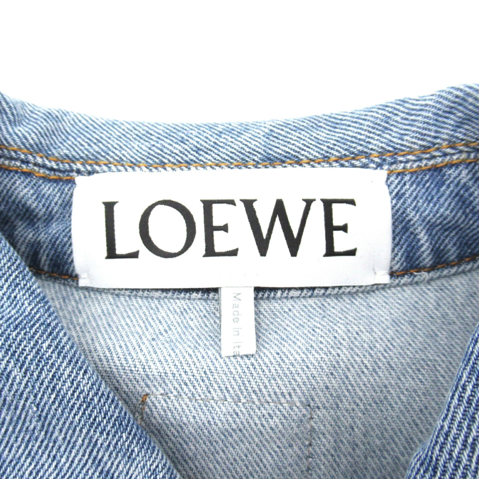 Loewe Denim Jacket Blue Unisex