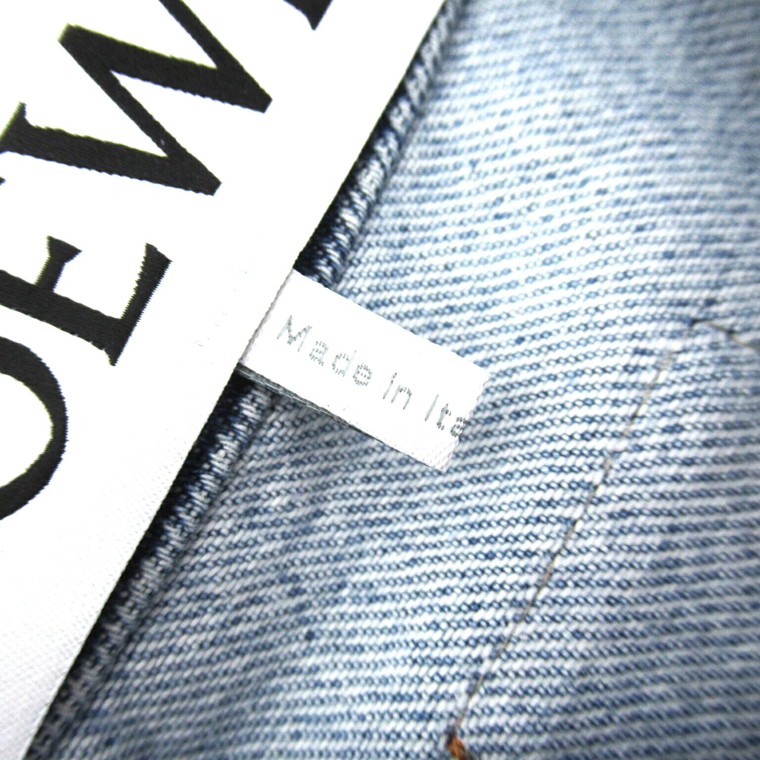 Loewe Denim Jacket Blue Unisex