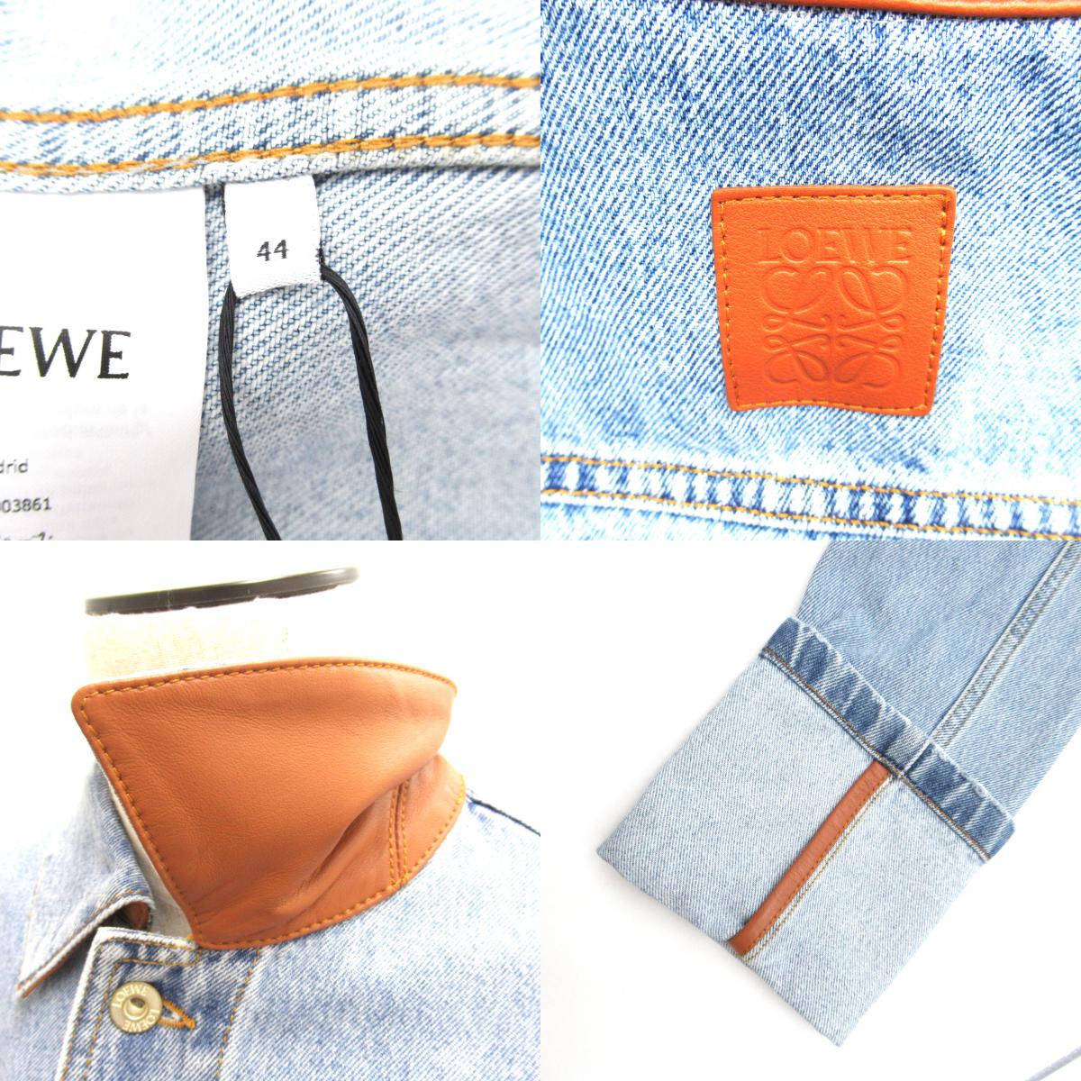 Loewe Denim Jacket Blue Unisex