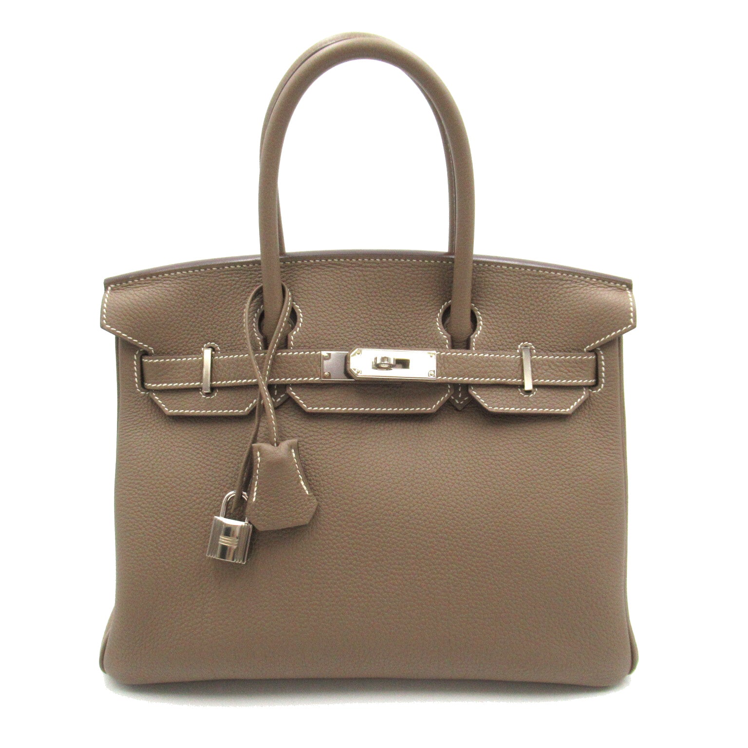 Hermes Togo Birkin 30 Leather Handbag in Great Condition