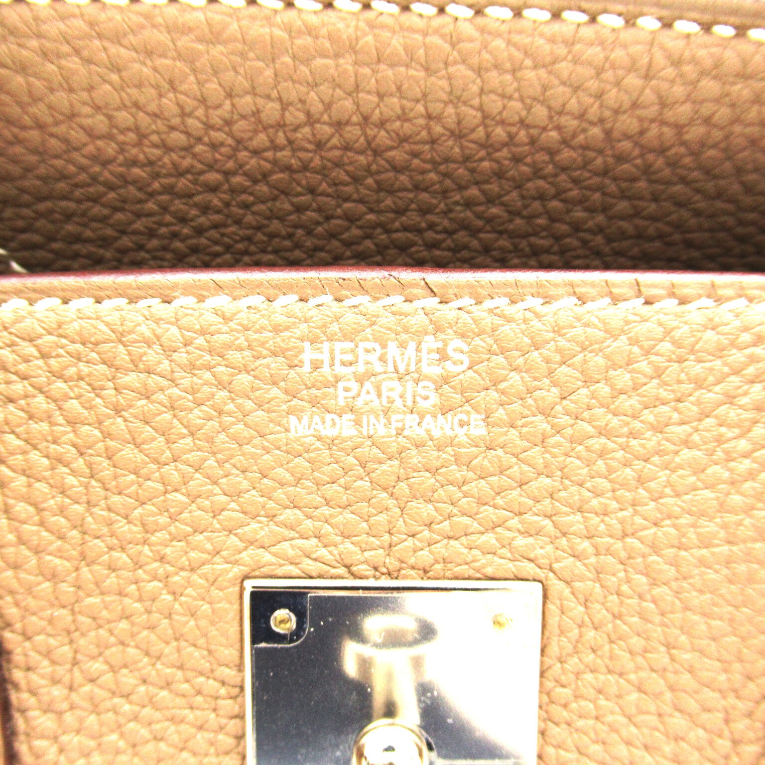 Hermes Togo Birkin 30 Leather Handbag in Great Condition