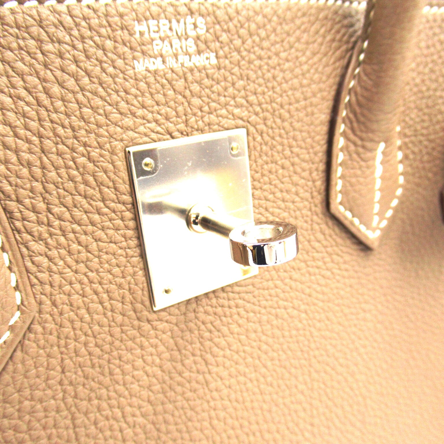 Hermes Togo Birkin 30 Leather Handbag in Great Condition