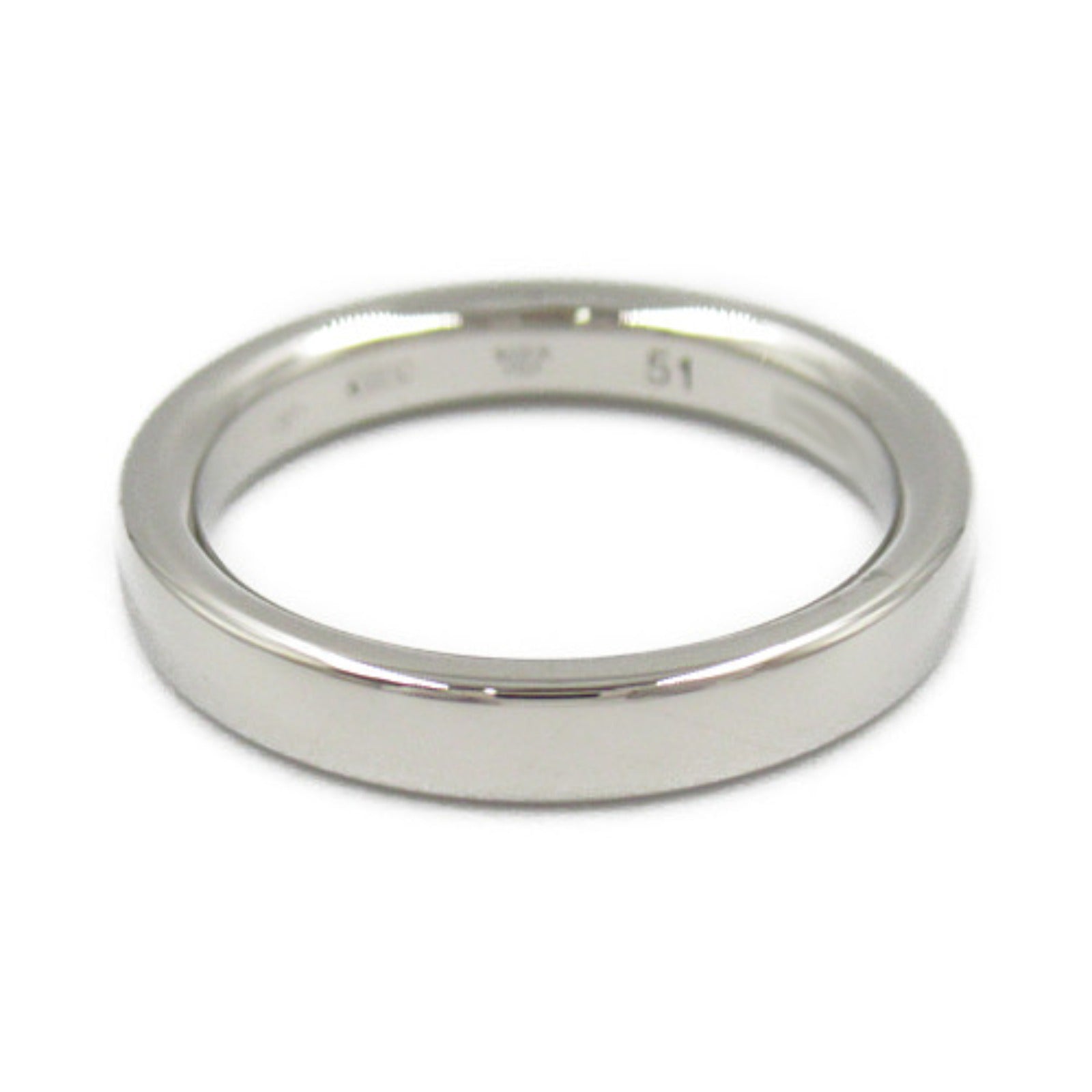 Bvlgari Platinum Fedi Band  Metal Ring in Great Condition