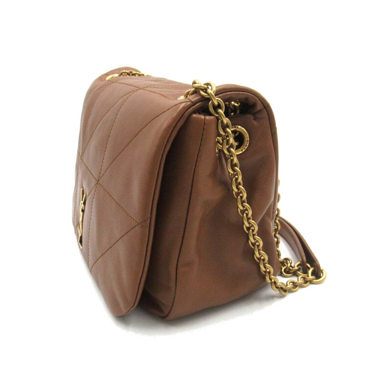 Yves Saint Laurent Leather Chain Shoulder Bag