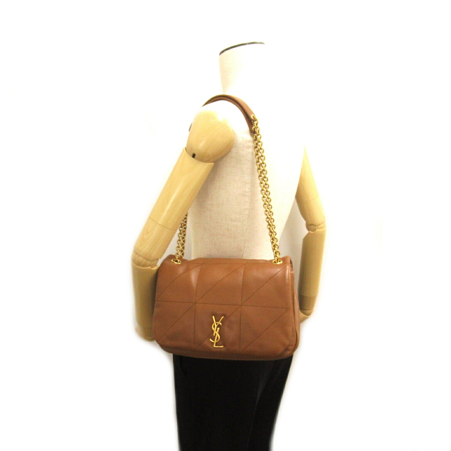 Yves Saint Laurent Leather Chain Shoulder Bag