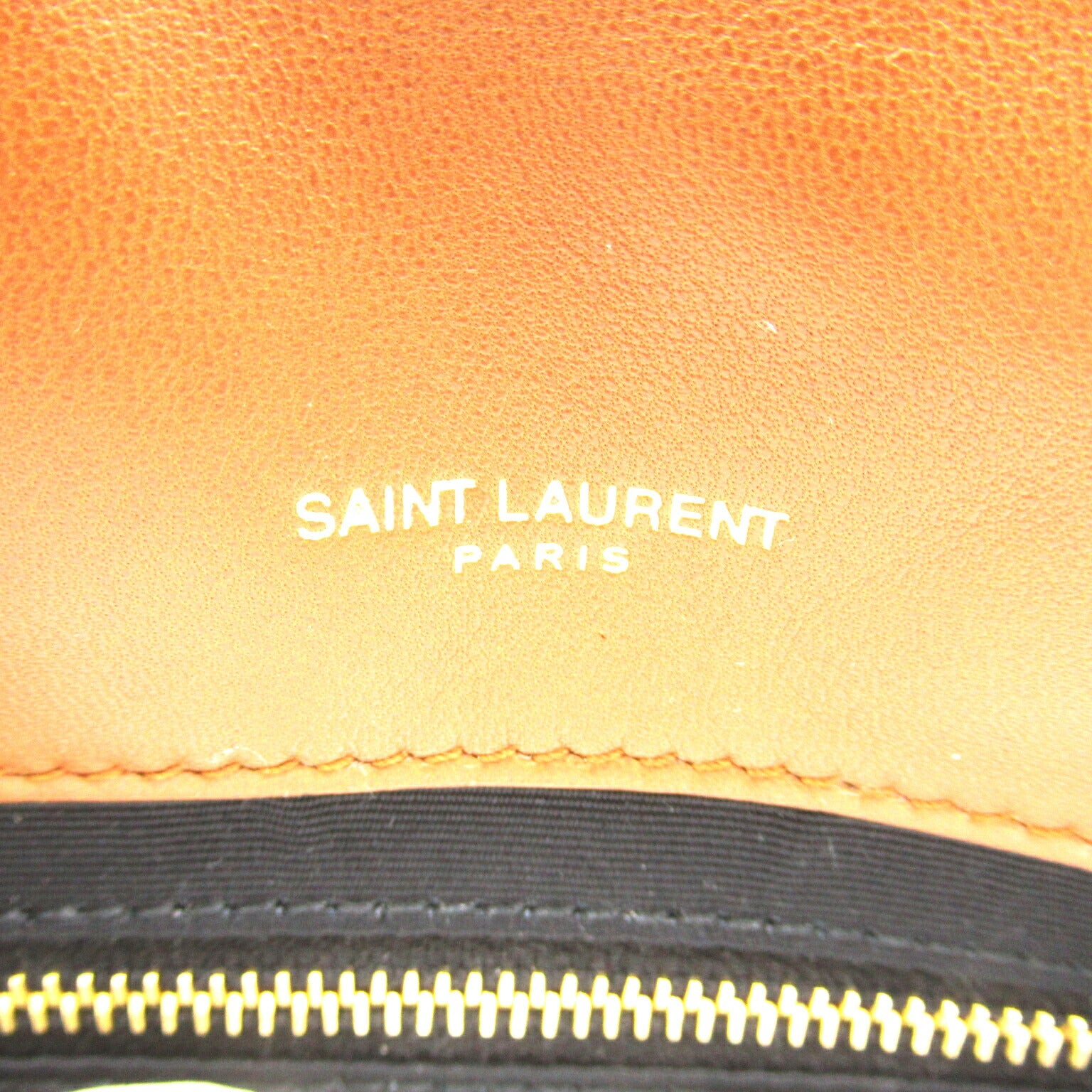 Yves Saint Laurent Leather Chain Shoulder Bag