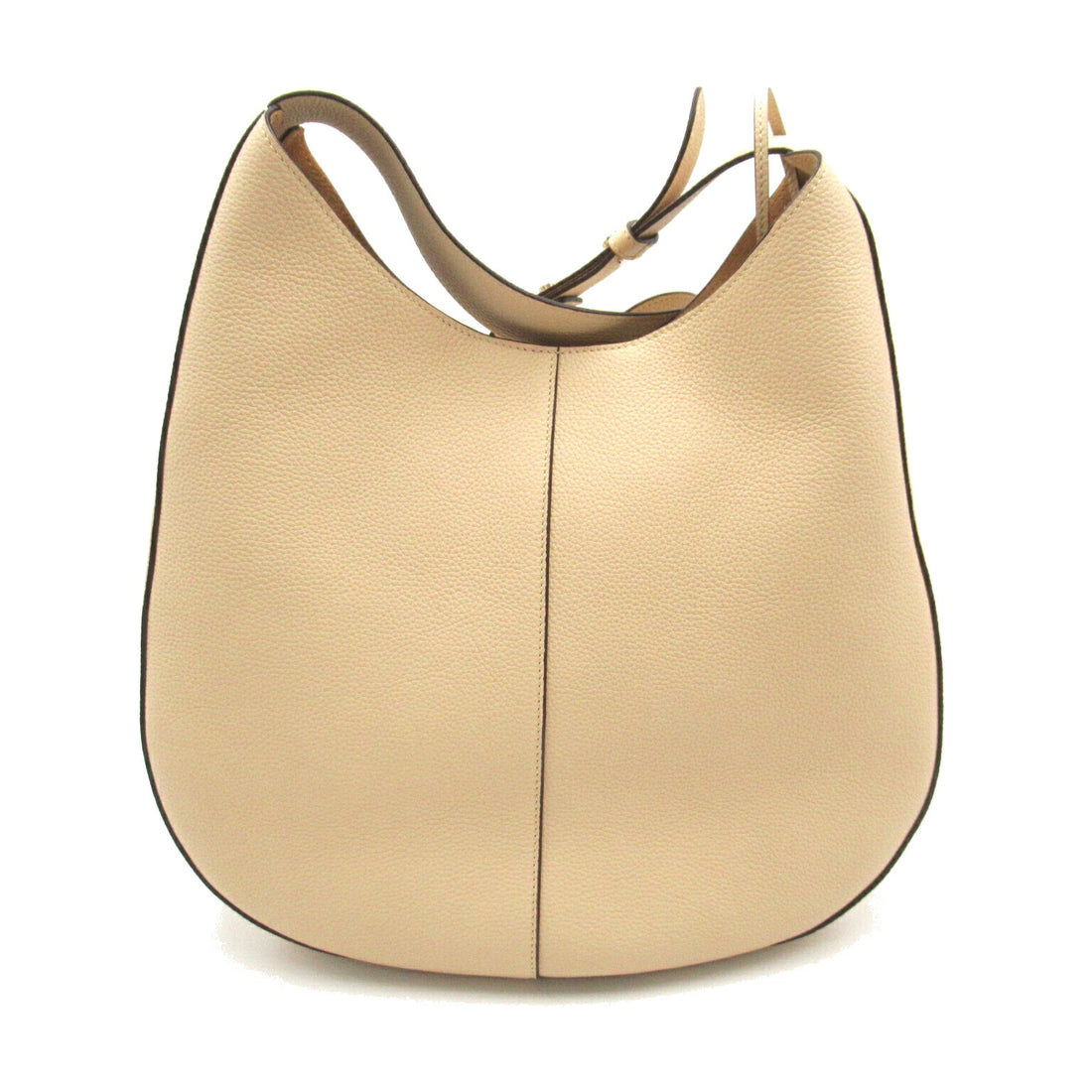 Tod's Leather Shoulder Bag Beige