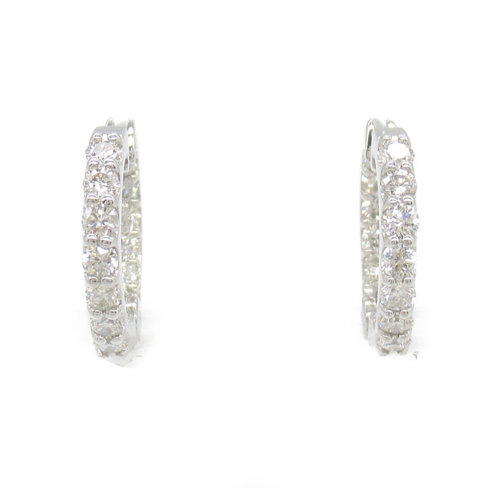 Platinum Diamond Earrings Jewelry