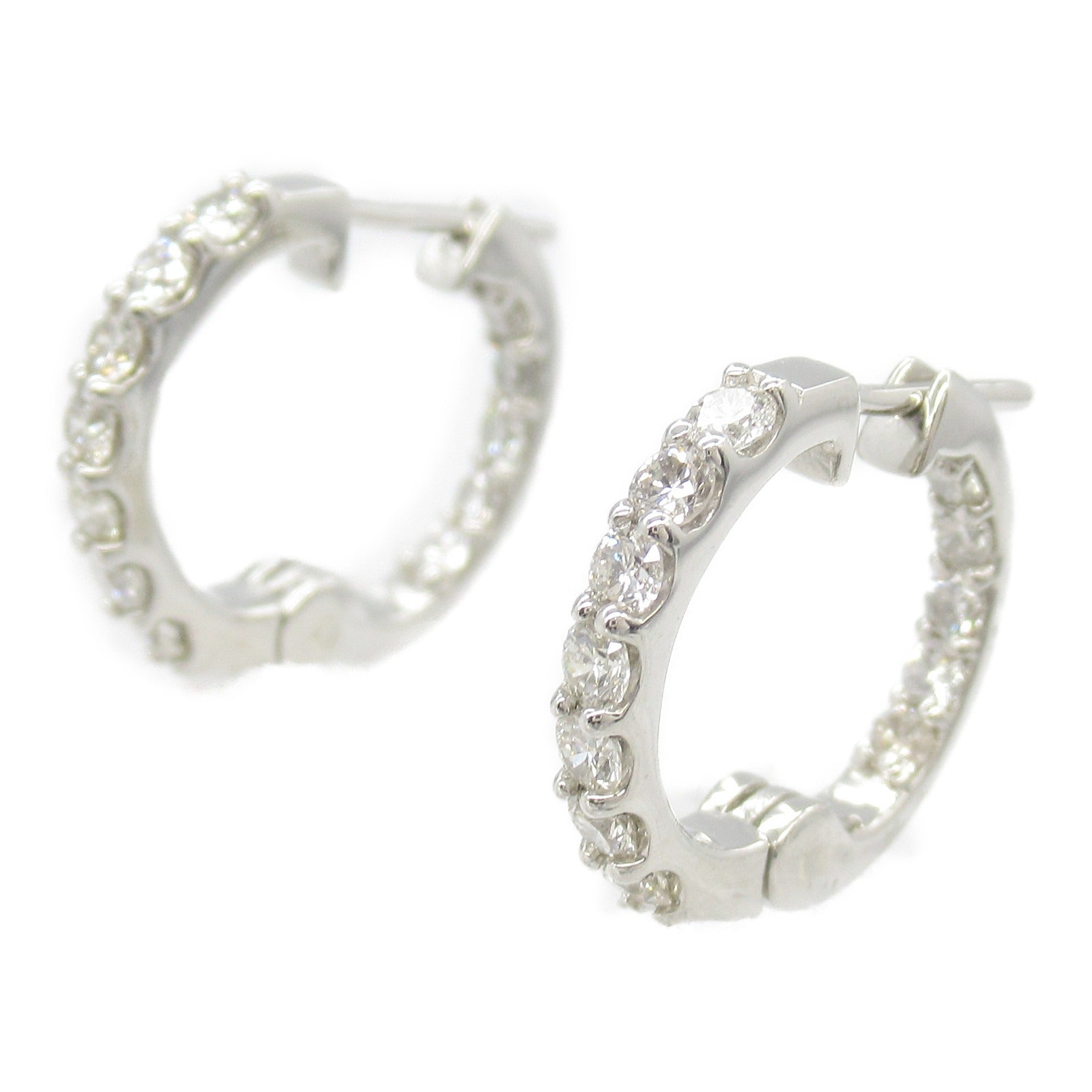 Platinum Diamond Earrings Jewelry