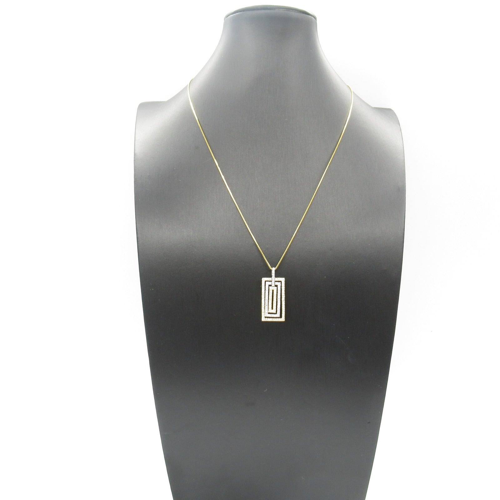 Diamond Necklace K18 Gold White Gold