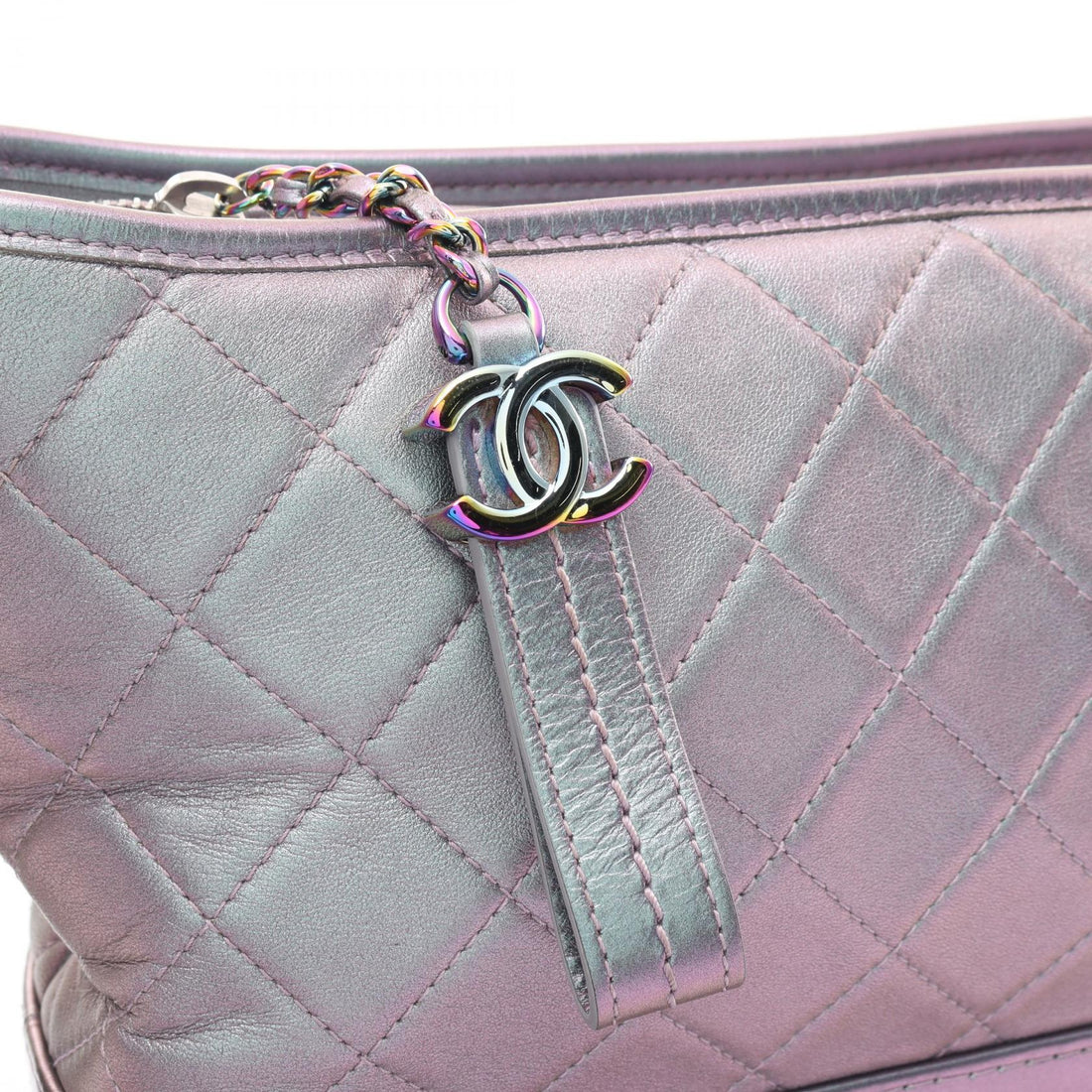 Chanel Gabrielle de Chanel large Hobo Shoulder Bag Leather Shoulder Bag A93824 in Great Condition