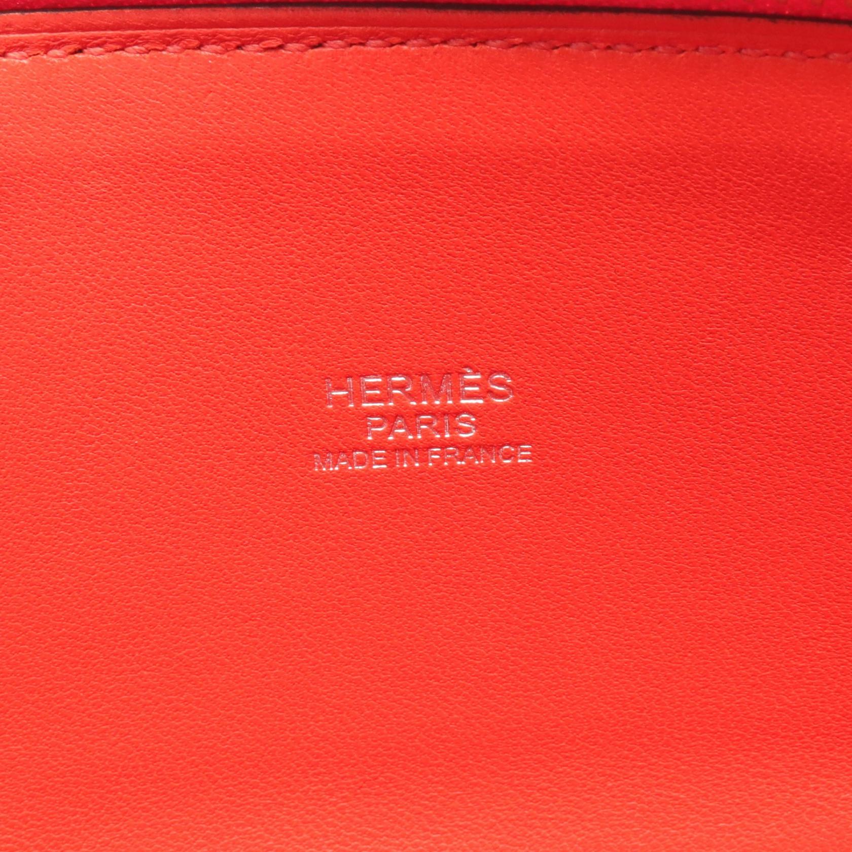 Hermes Bolide 27 Rouge H Handbag