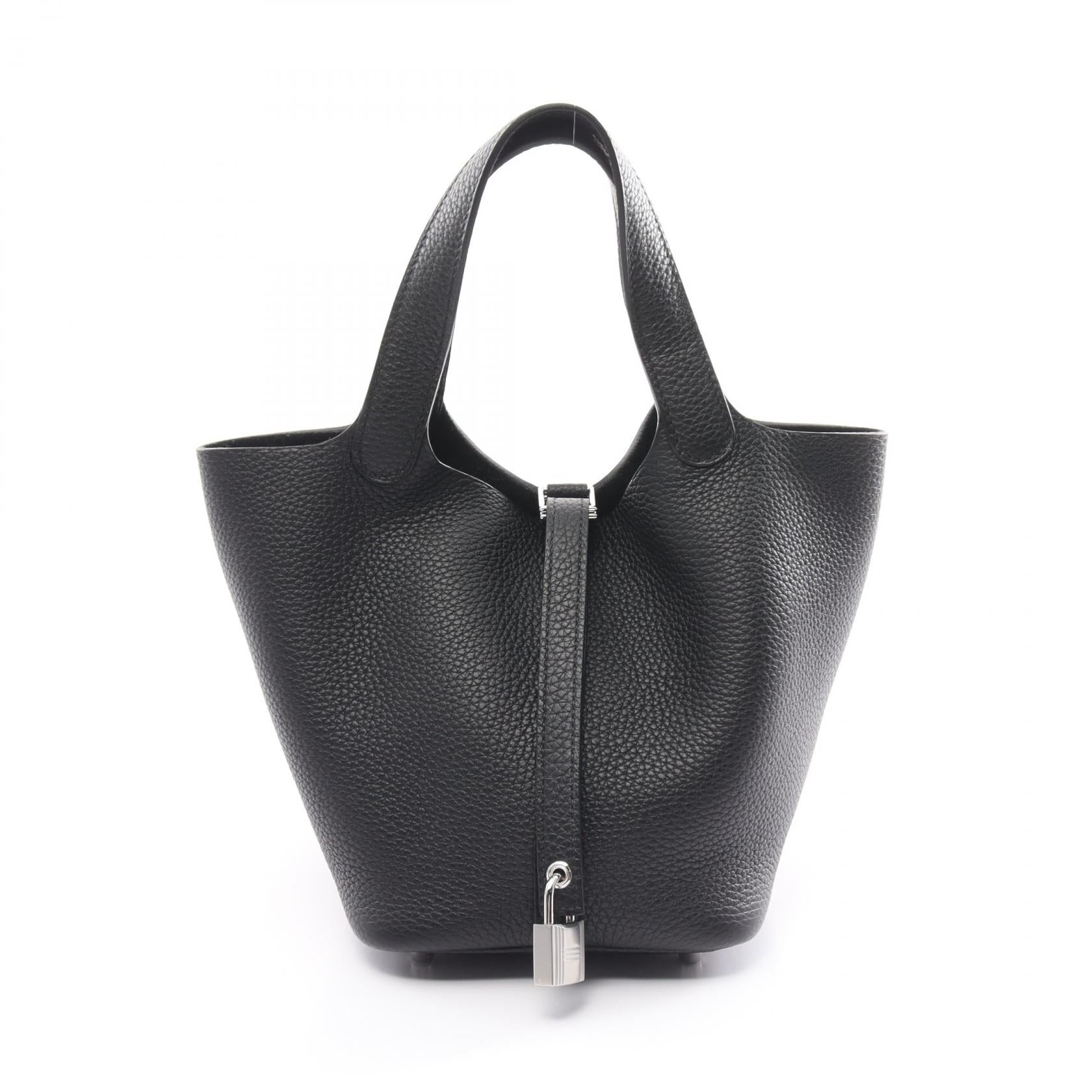 Hermes Picotin Lock PM Handbag Black