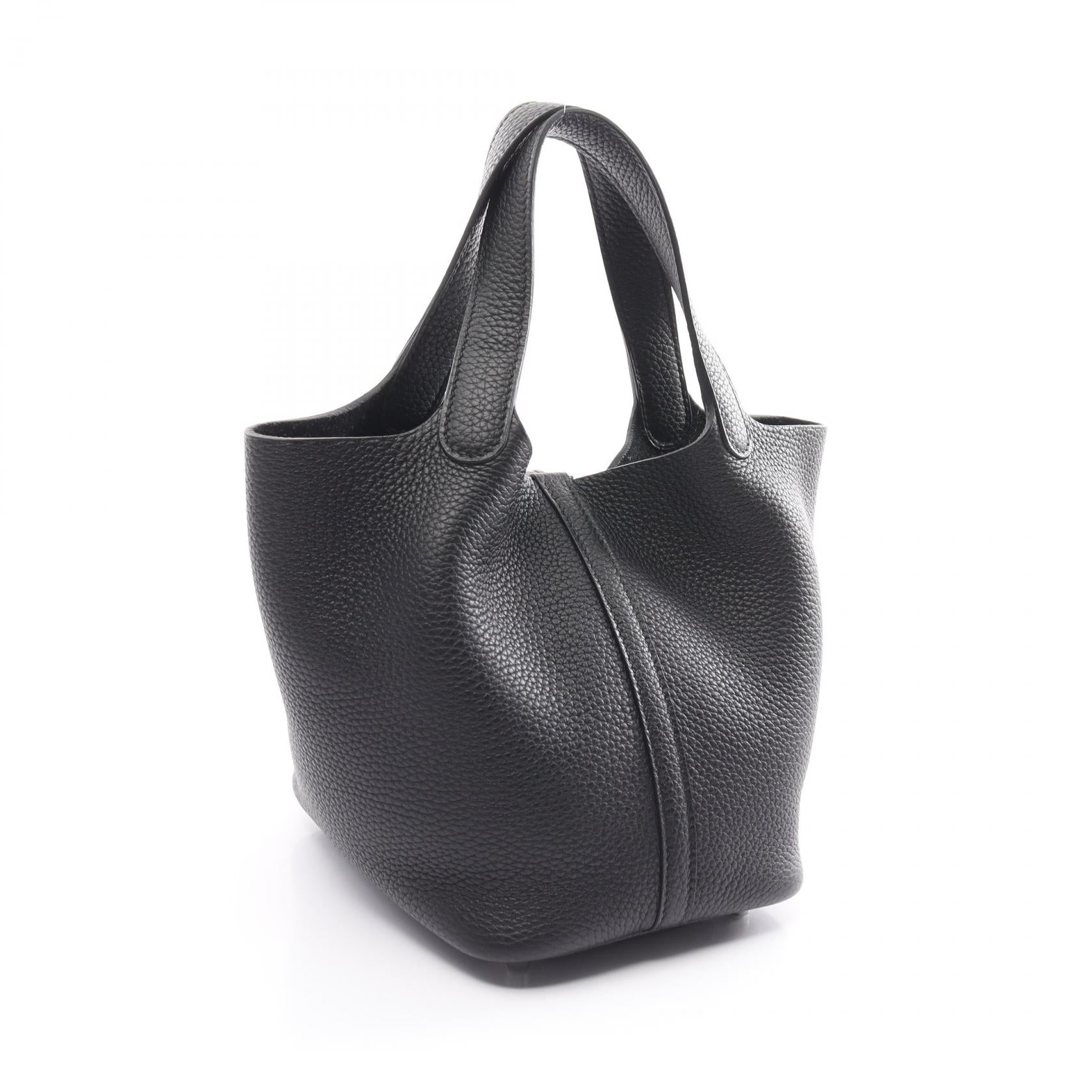 Hermes Picotin Lock PM Handbag Black