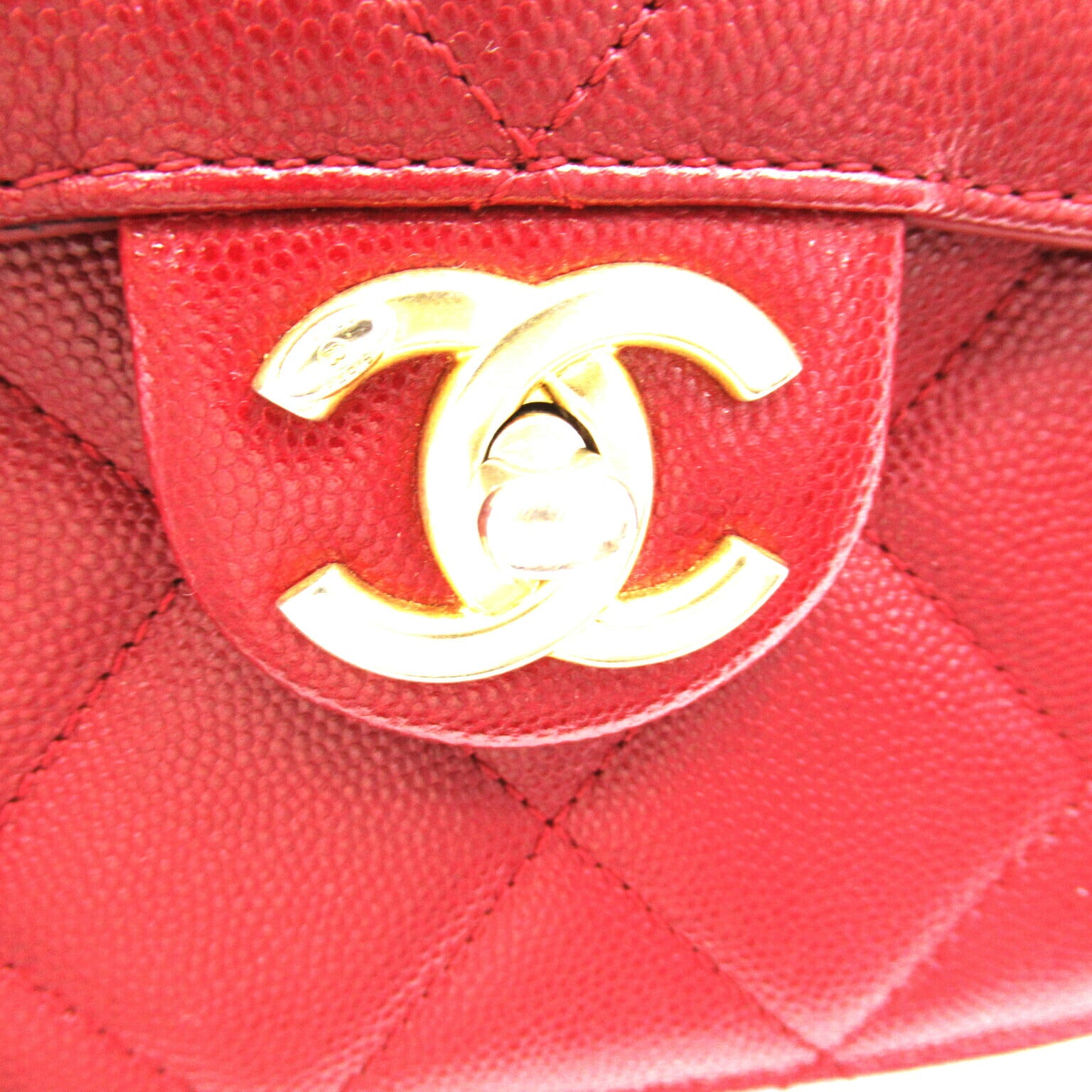 Chanel Caviar Skin Matelasse Shoulder Bag