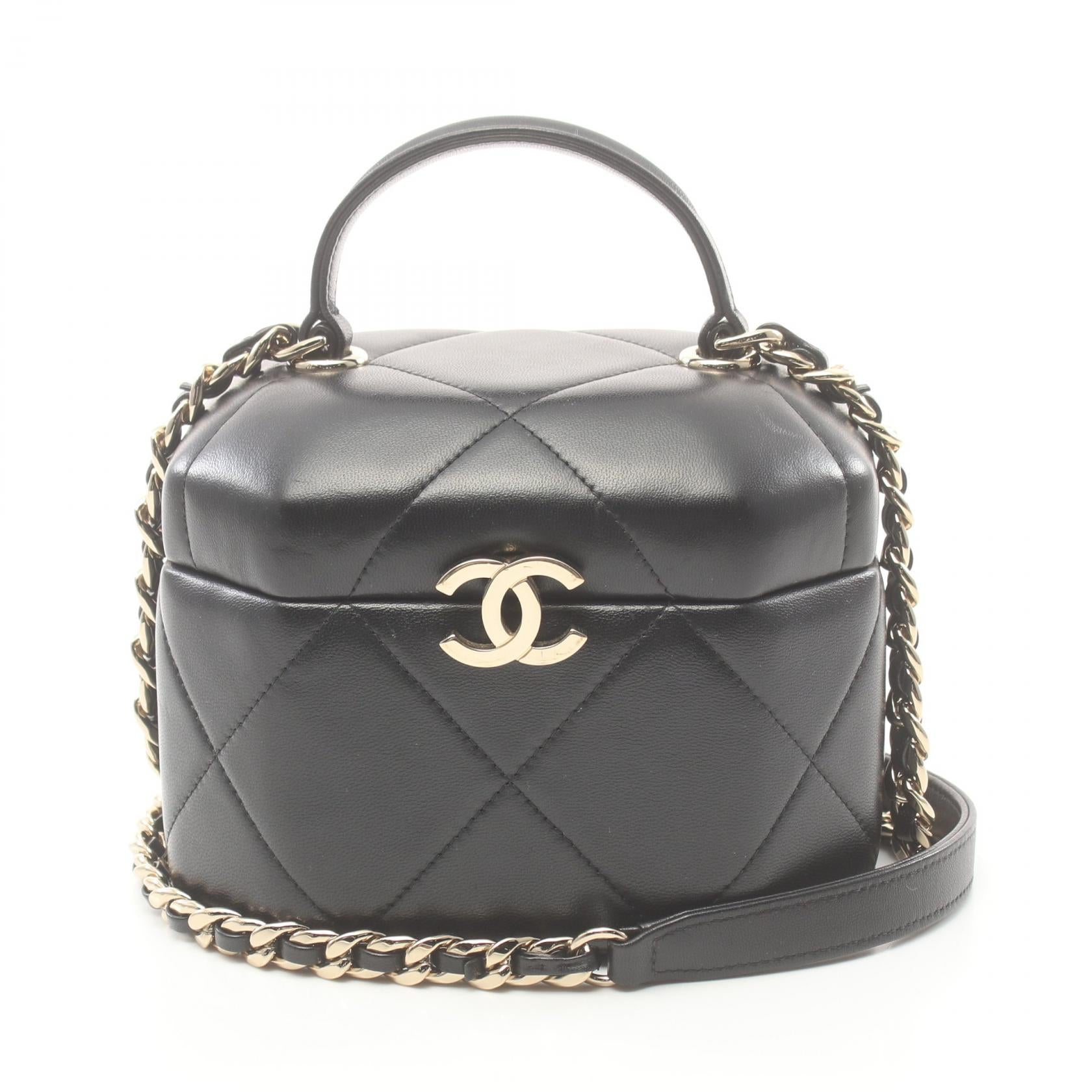 Chanel Lambskin Coco Mark Shoulder Bag AS2630