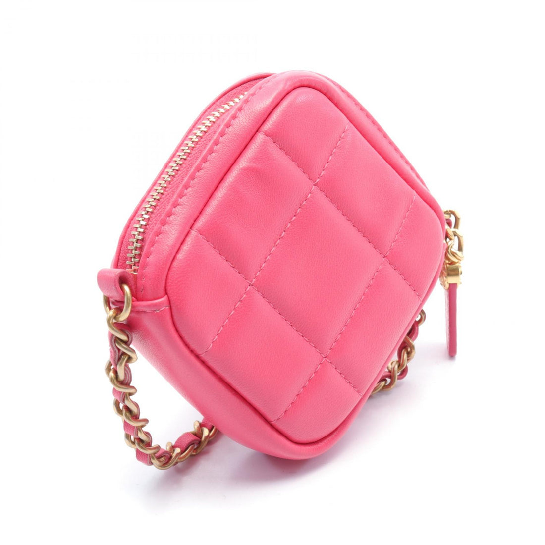 Chanel Leather Shoulder Bag Pink AP1926