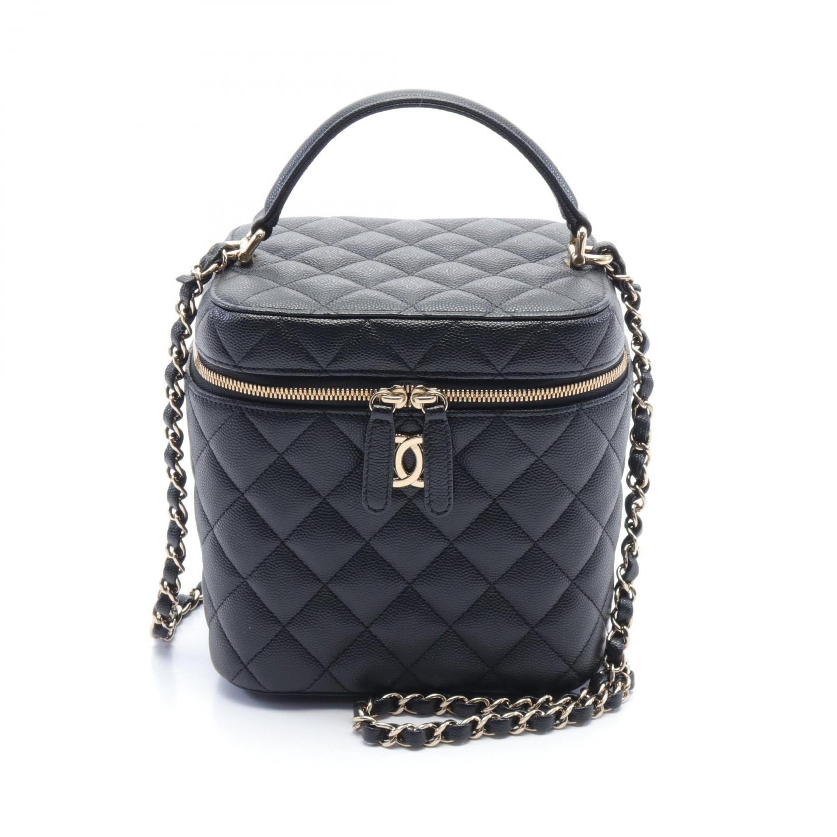 Chanel Caviar Skin Matelasse Shoulder Bag