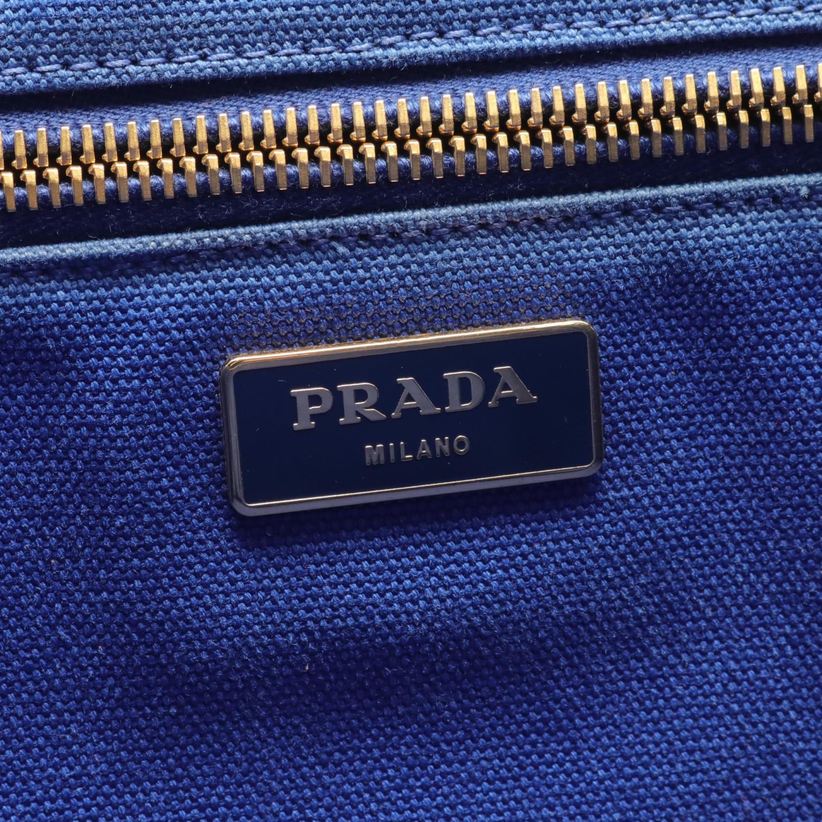 Prada Canapa Canvas Tote Bag BN1872