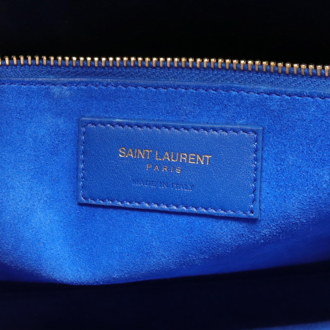 Yves Saint Laurent Leather Sac de Jour Handbag