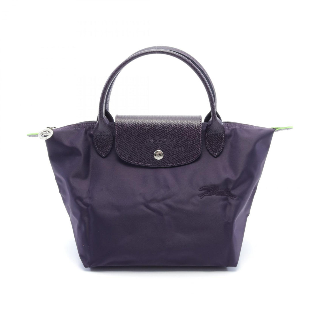 Longchamp Le Pliage Green S Tote Bag Nylon Leather