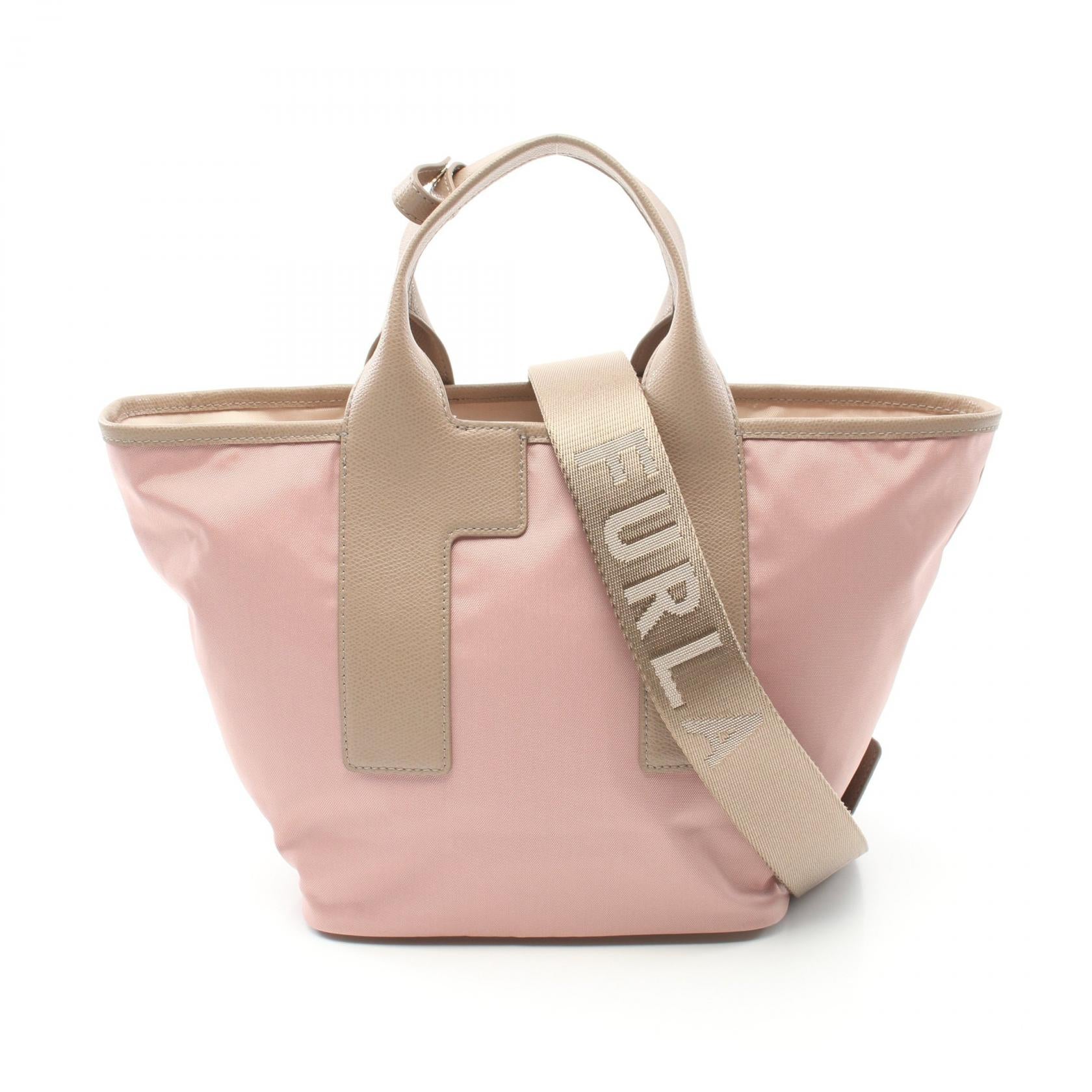 Furla Piuma M Tote Bag Leather Nylon