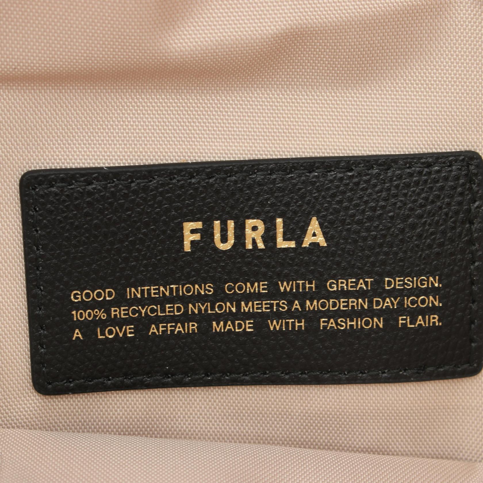 Furla Piuma M Tote Bag Leather Nylon