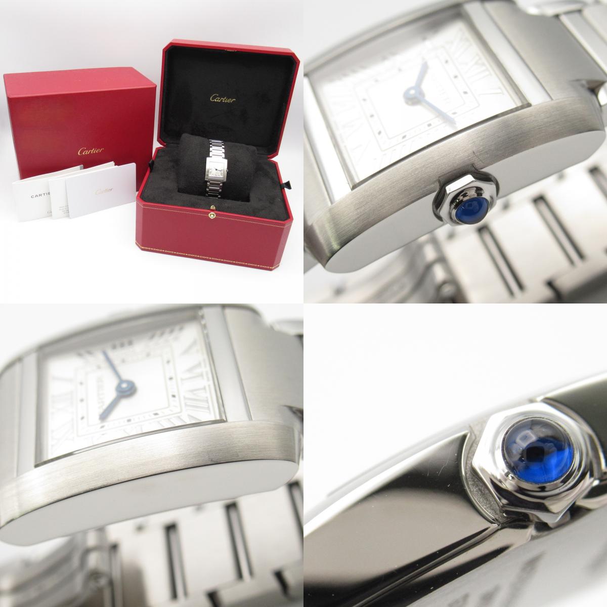 Cartier Tank Française SM Stainless Steel Watch