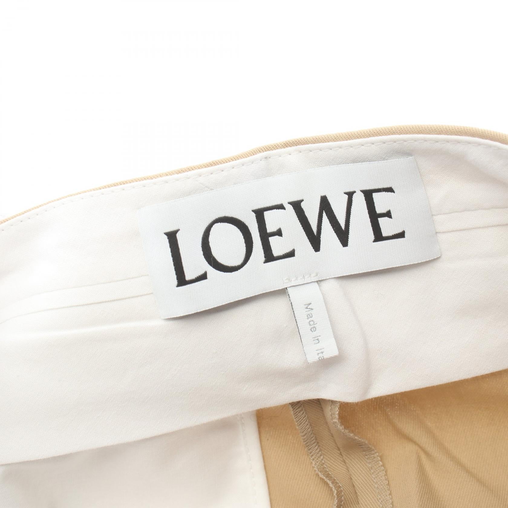 Loewe Cotton Pants Beige S359Y04XCW