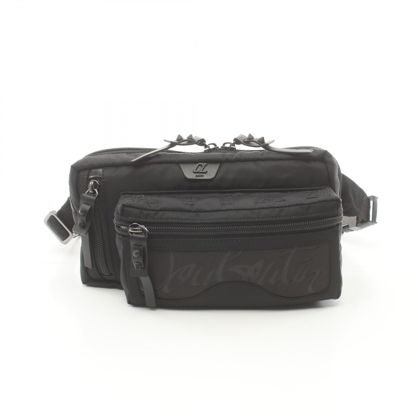 Christian Louboutin Nylon LOUBIDEAL Waist Bag