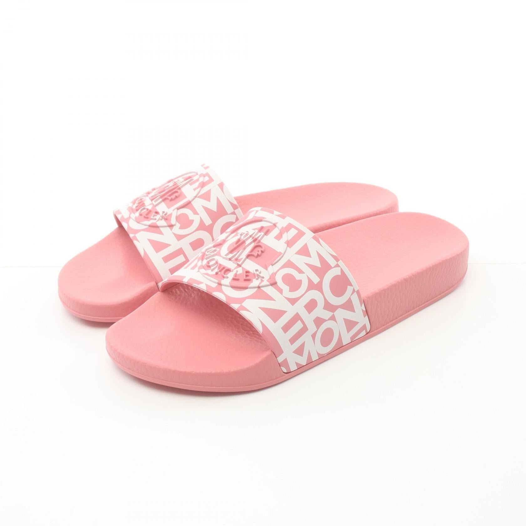 Moncler JEANNE Sandals Pink Rubber