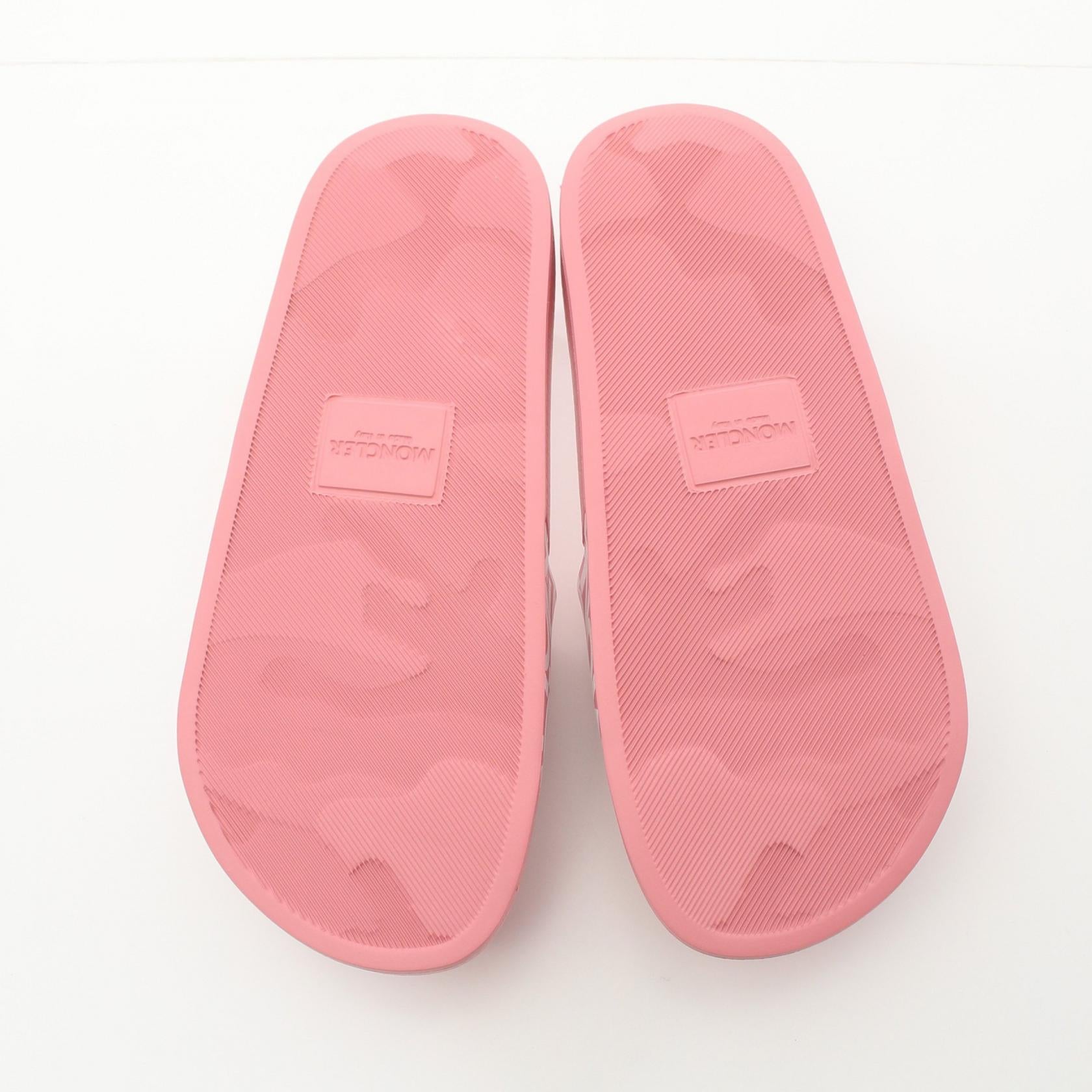 Moncler JEANNE Sandals Pink Rubber