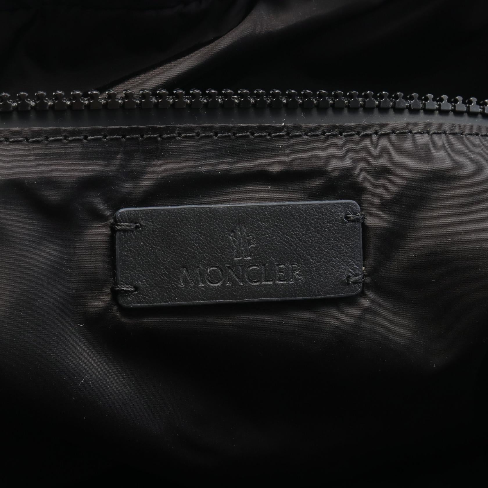 Moncler MAKAIO Nylon Tote Bag Black