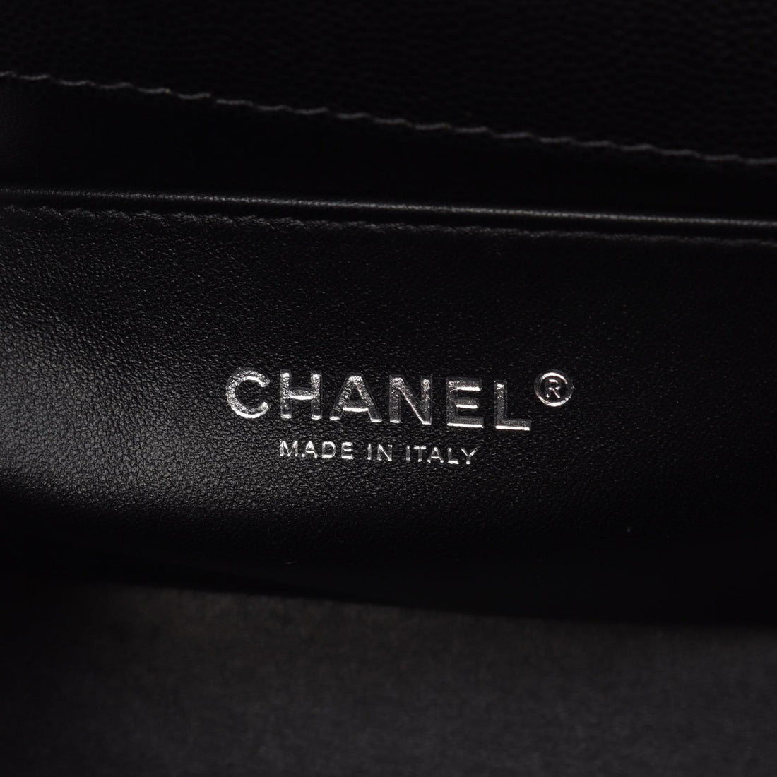 Chanel Boy Matelasse Shoulder Bag Black