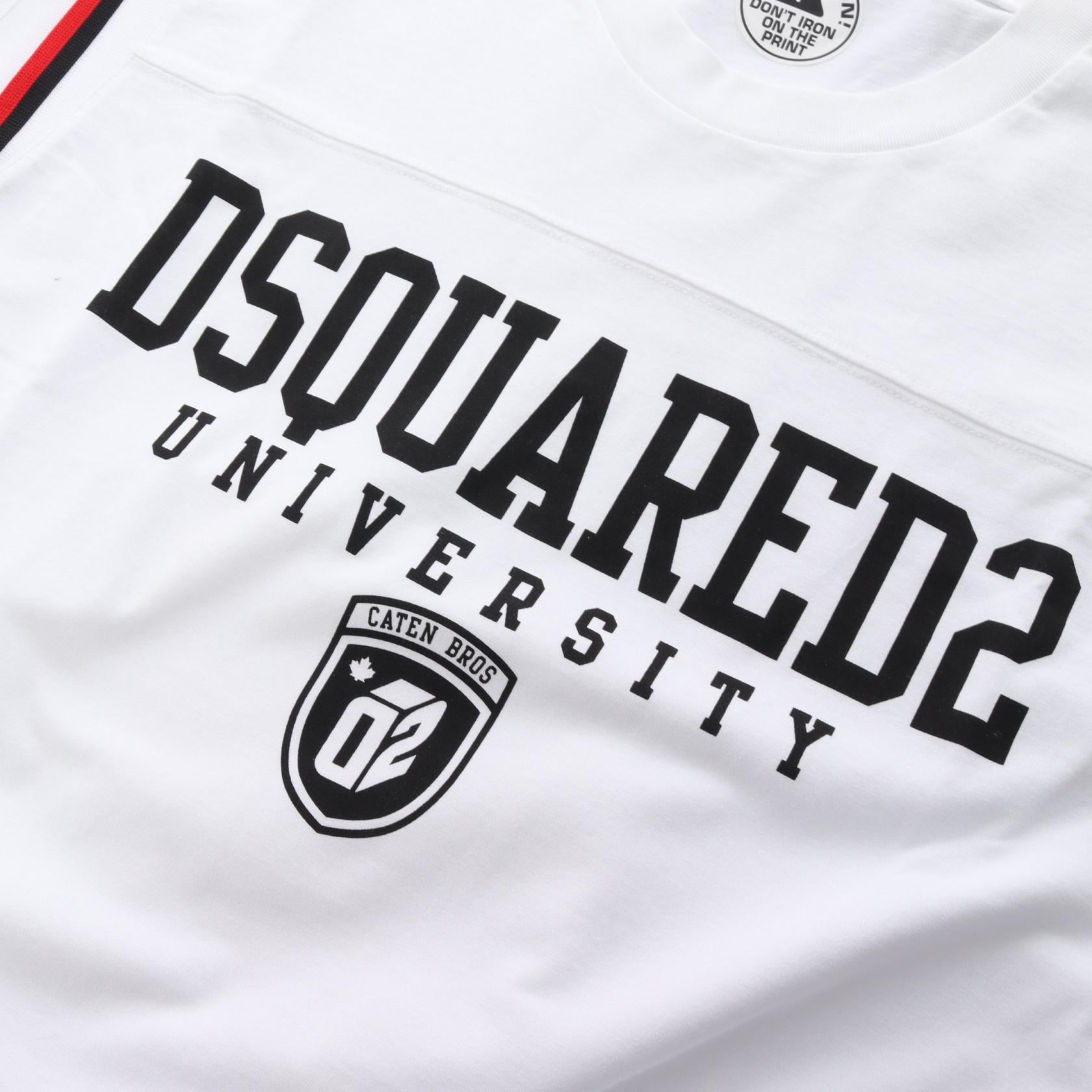 Dsquared2 Varsity Fit Tee Cotton T-Shirt