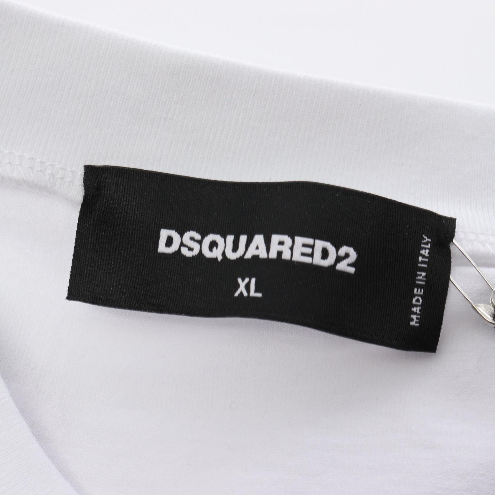 Dsquared2 Varsity Fit Tee Cotton