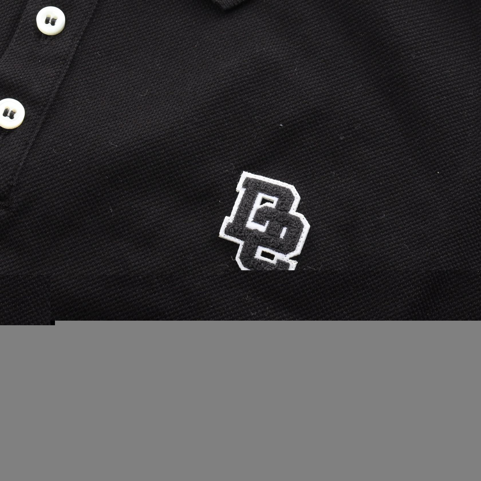 Dsquared2 Tennis Fit Polo Shirt Black