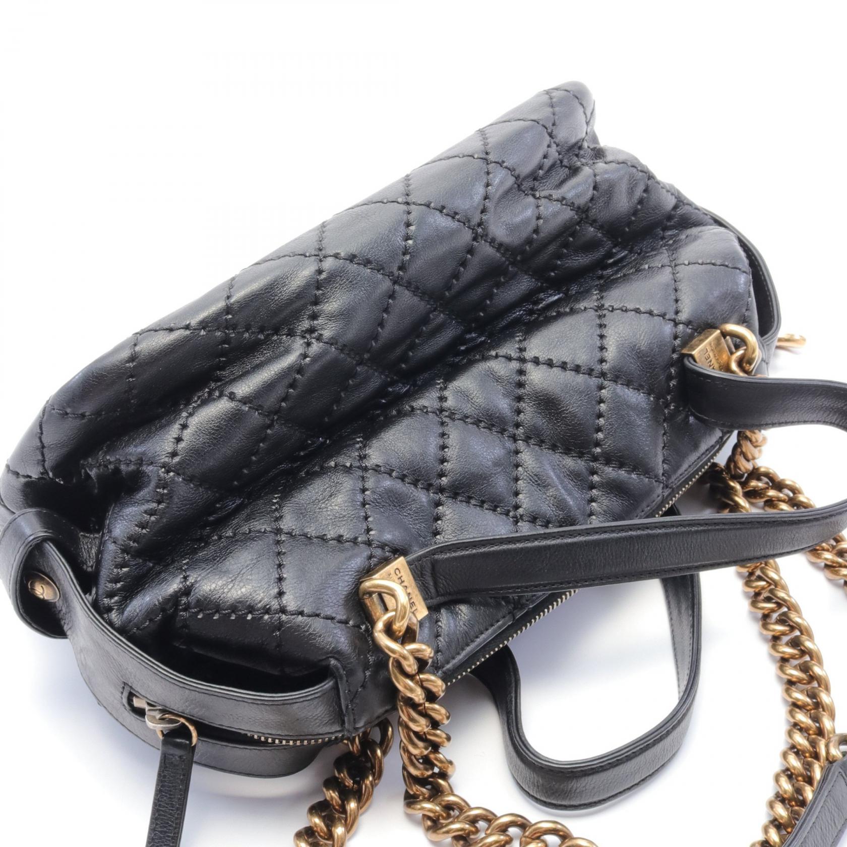 Chanel Ultra Stitch Leather Shoulder Bag