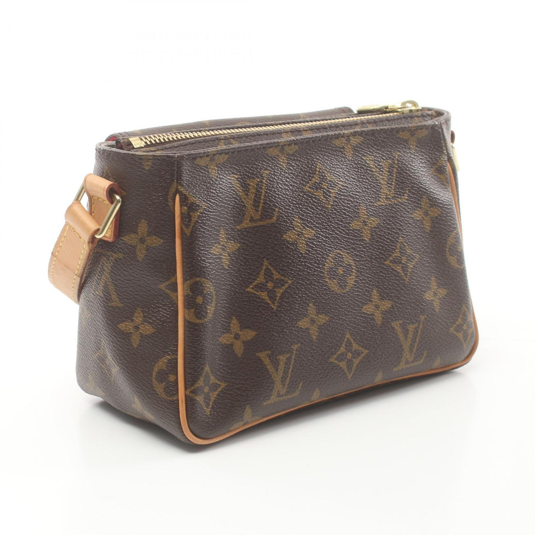 Louis Vuitton Vivacite PM Shoulder Bag Brown