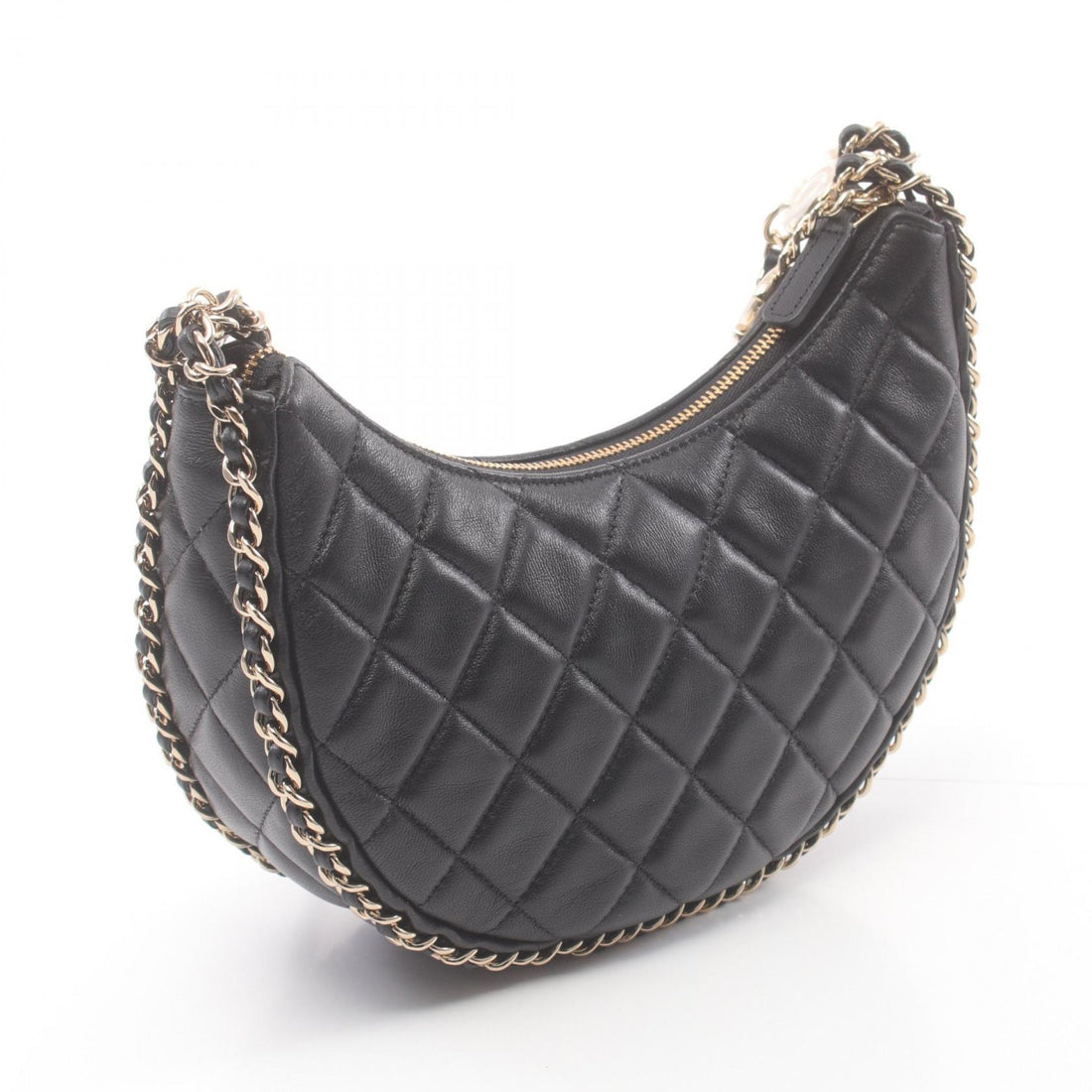 Chanel Lambskin Matelasse Small Hobo Bag AS3917