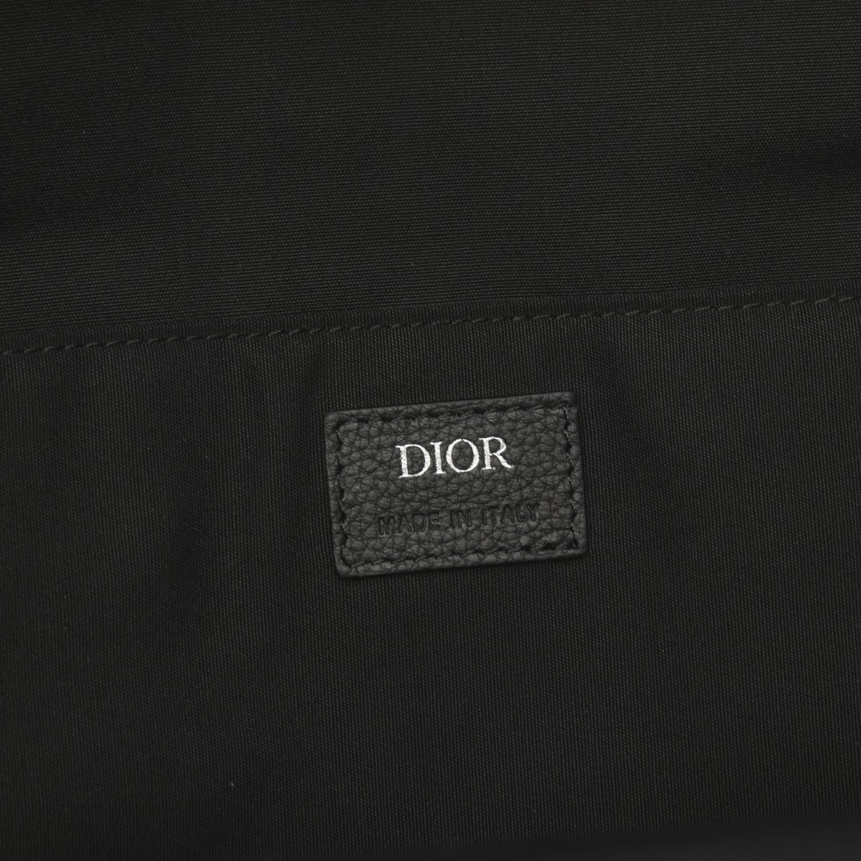 Dior Canvas Leather Rider Backpack Navy/Black