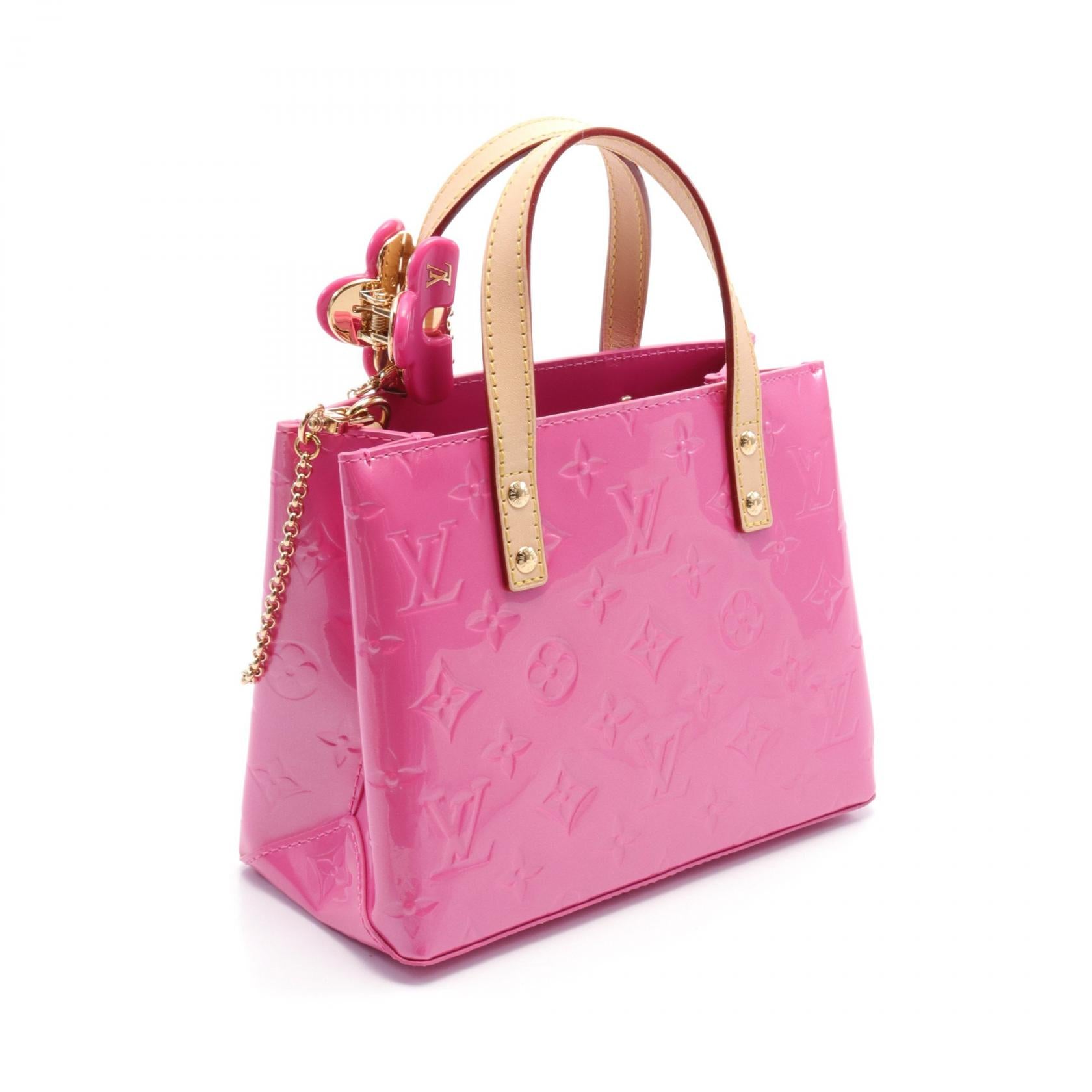 Louis Vuitton Vernis Neon Pink Handbag M42028