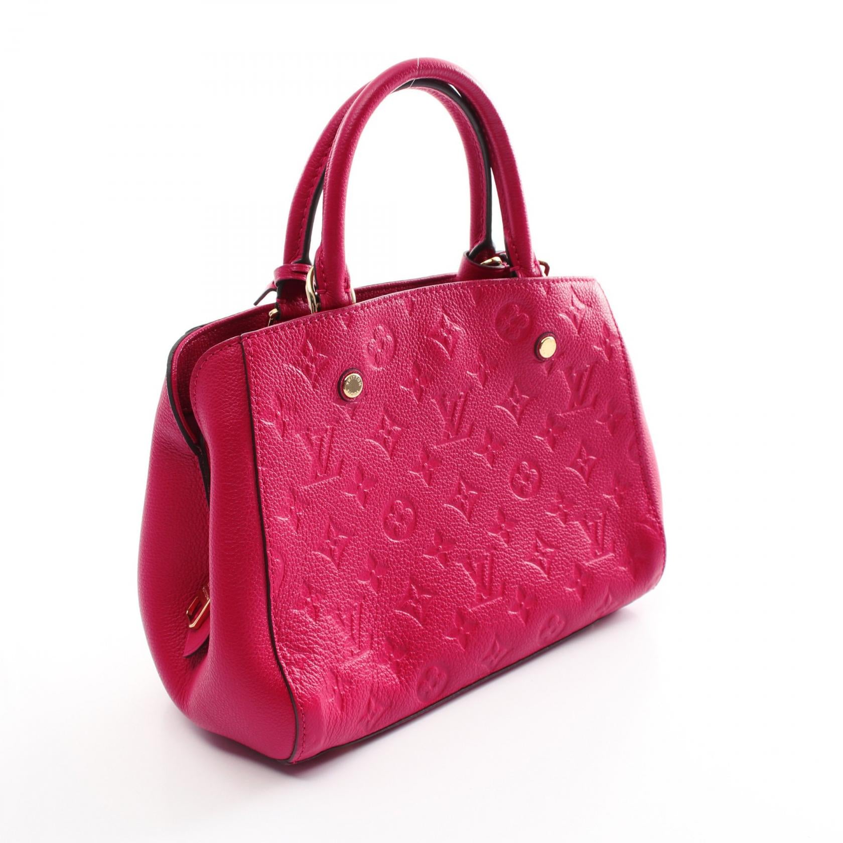 Louis Vuitton Montaigne BB Monogram Leather Handbag