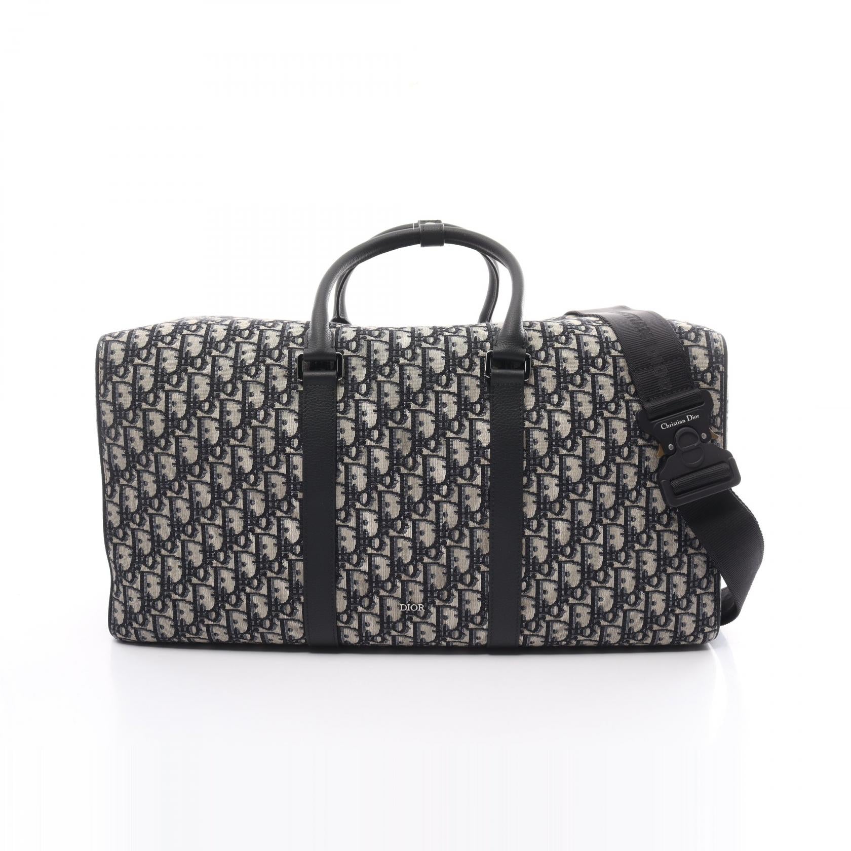 Dior Lingot 50 Oblique Jacquard Boston Bag