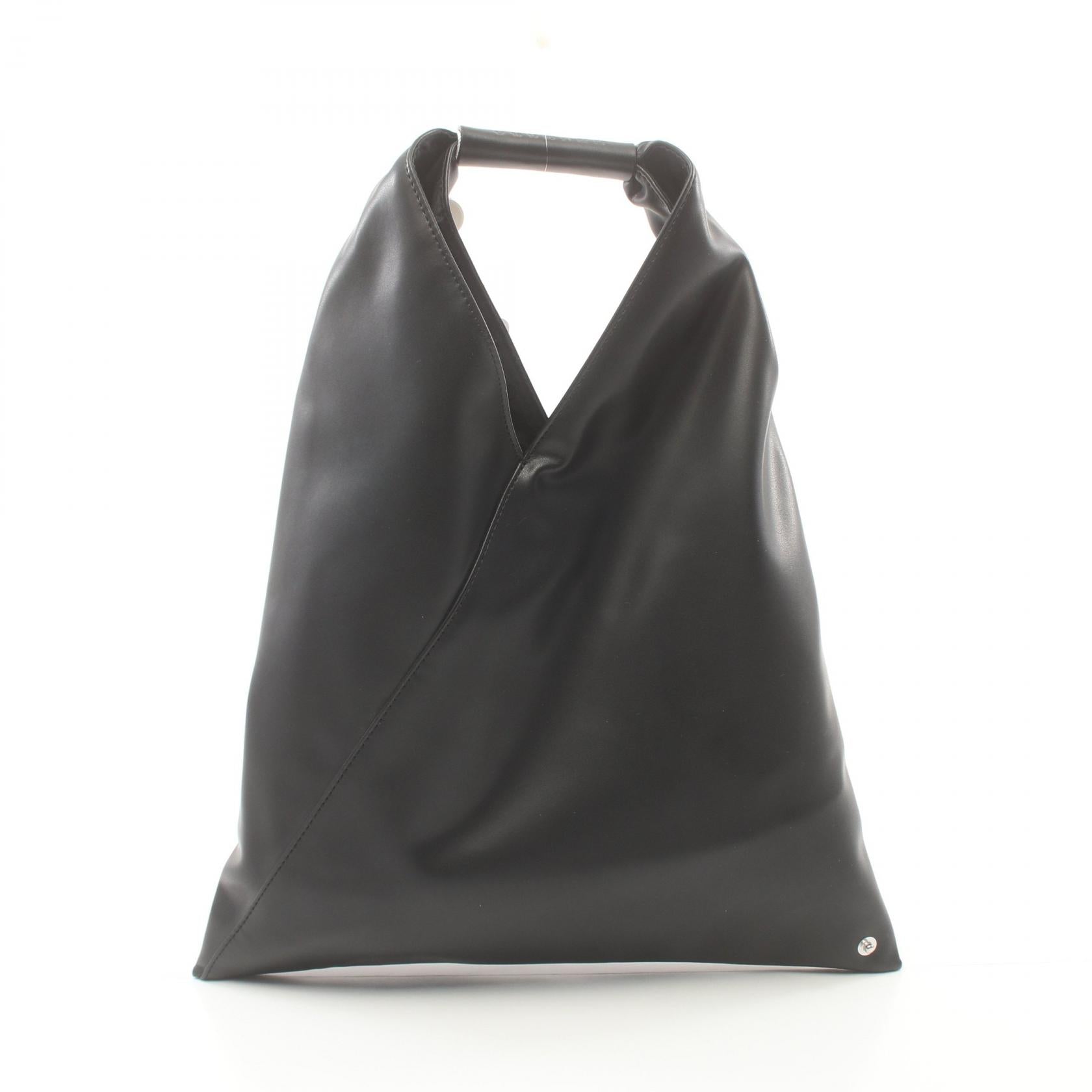 MM6 Japanese Tote Bag Leather Black