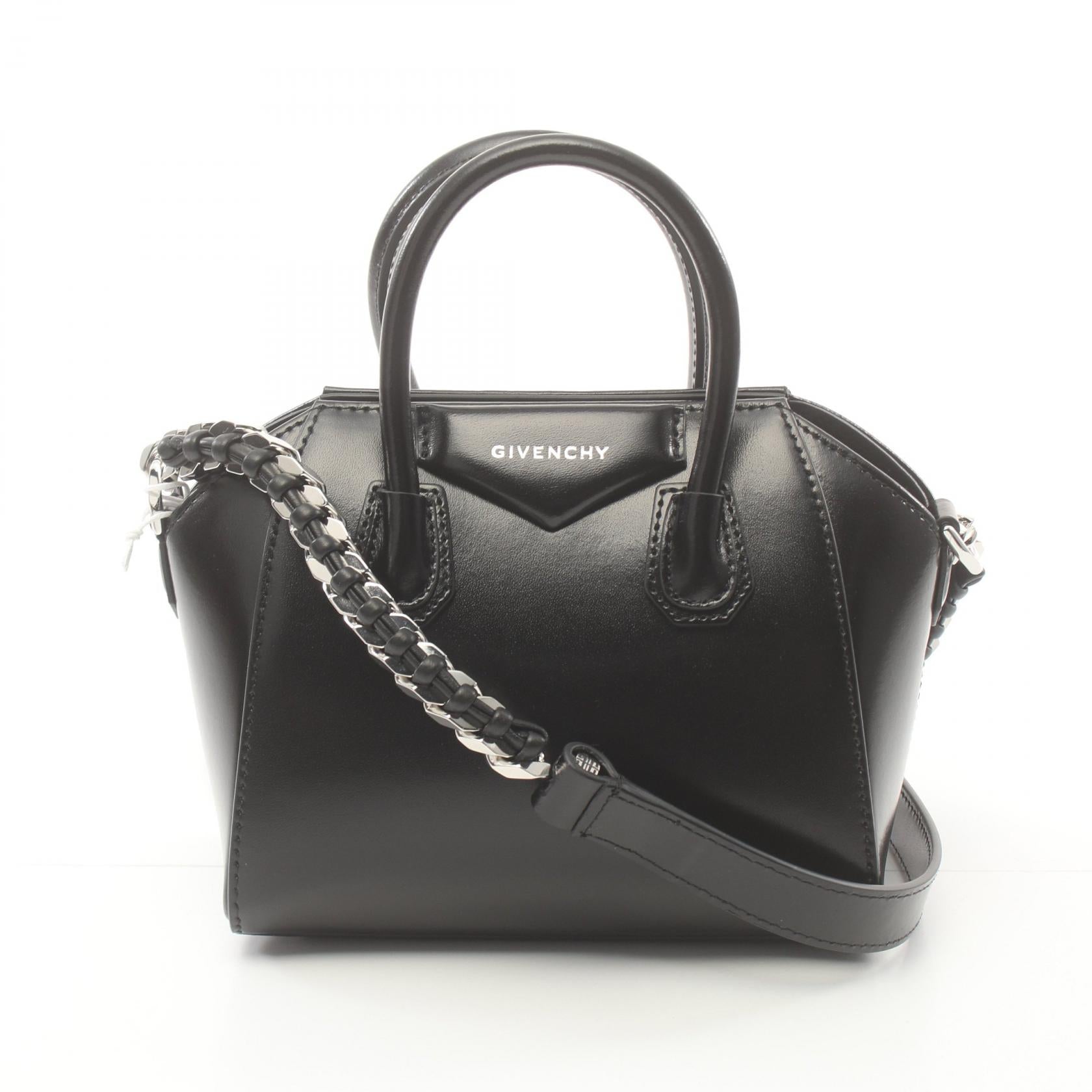 Givenchy Leather Handbag Black BB50ZRB1R0001