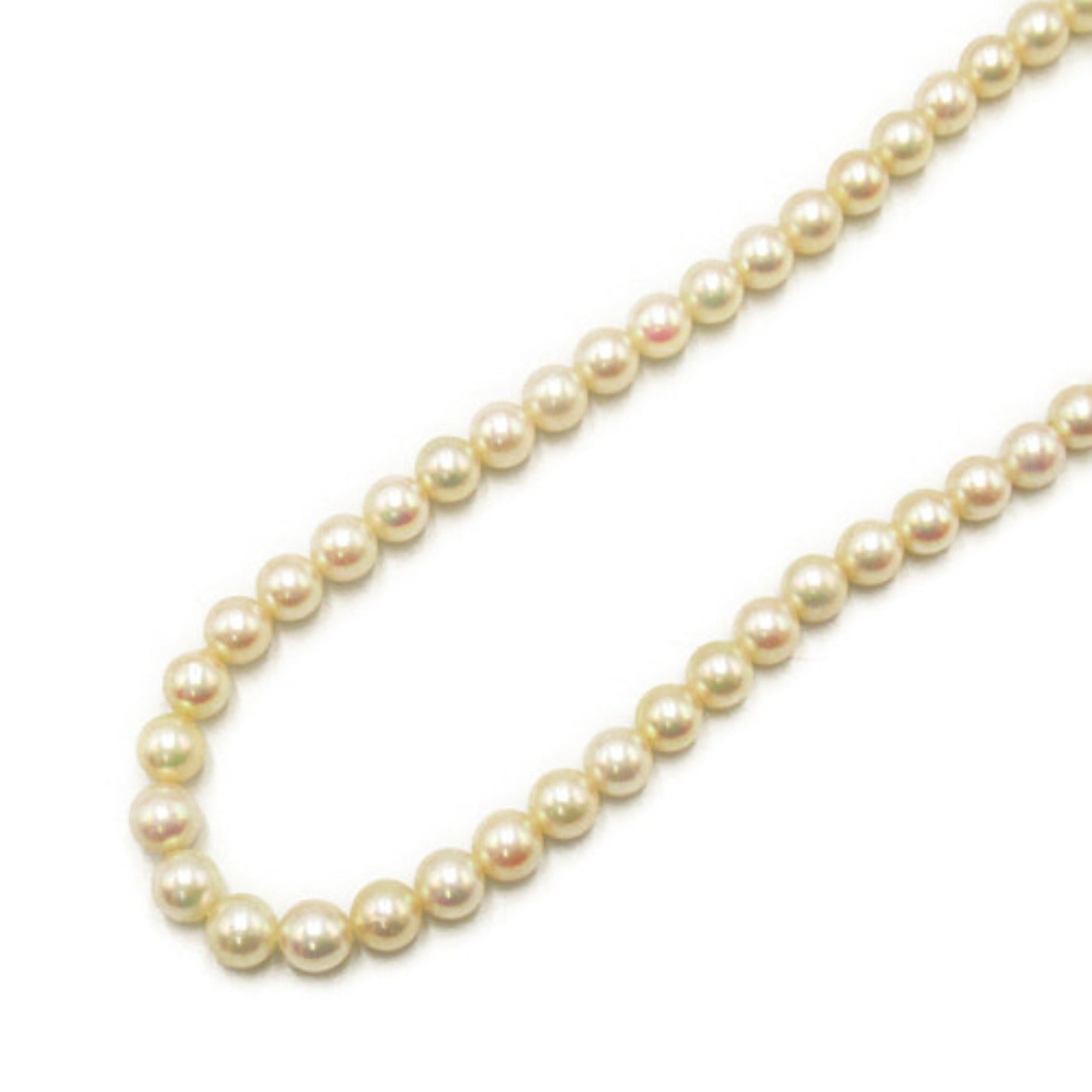 Jewelry Pearl Necklace SV White